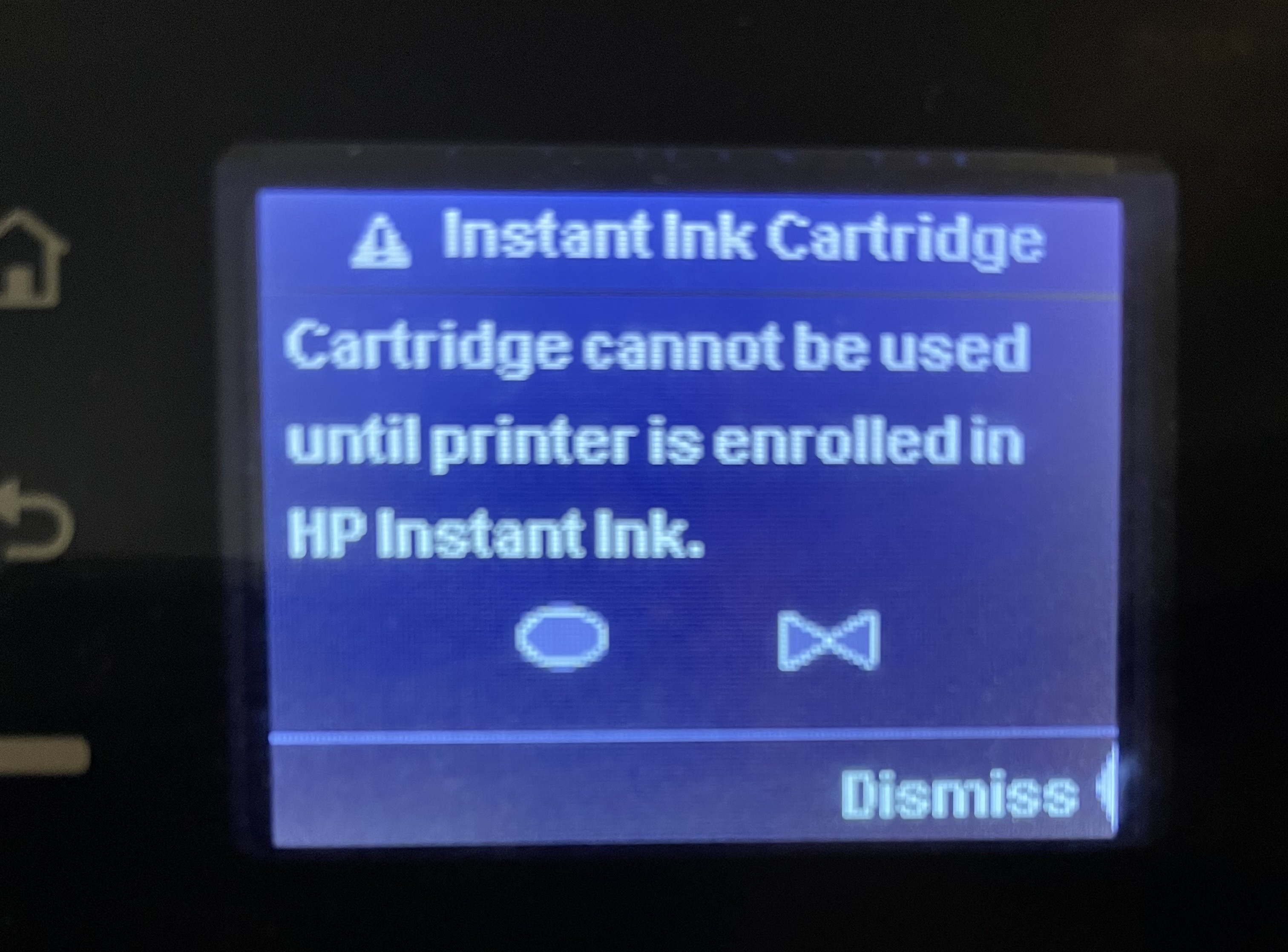 Officejet 4630 i would like to add it to my Instant Ink acc... HP