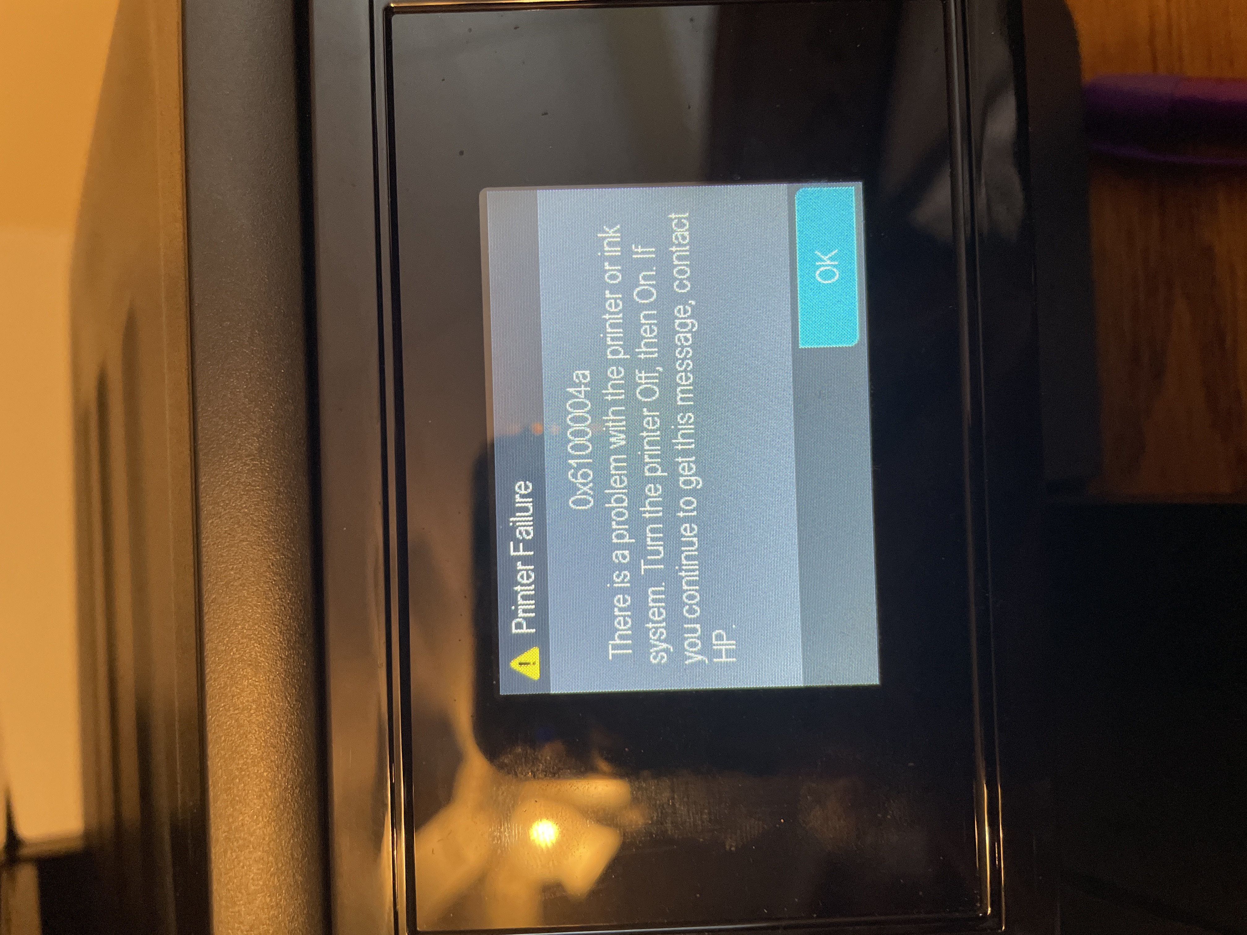 Printer failure - HP Support Community - 8339512