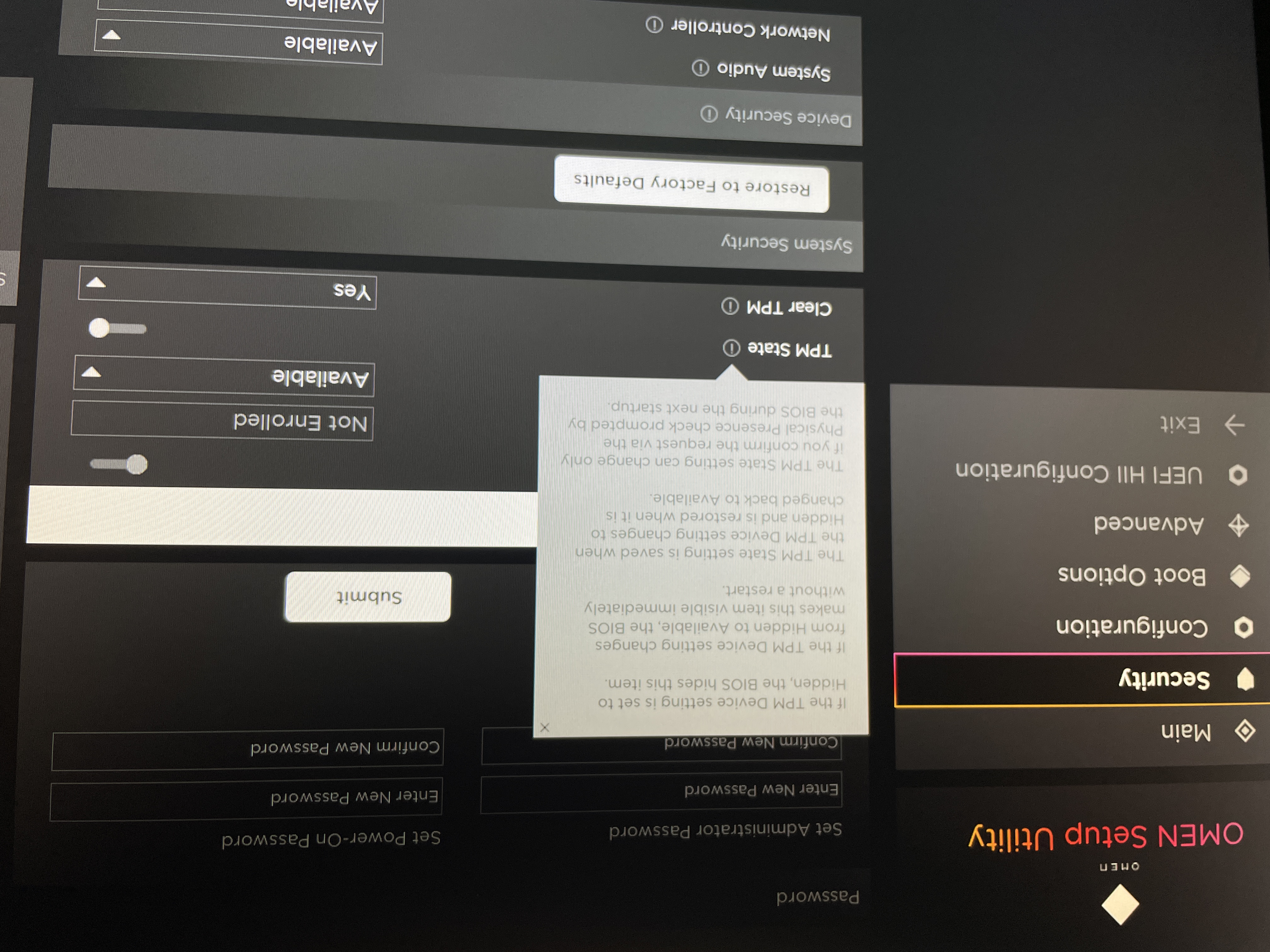 TPM Not Detected Windows 11 - New Omen Desktop - HP Support Community -  8346262