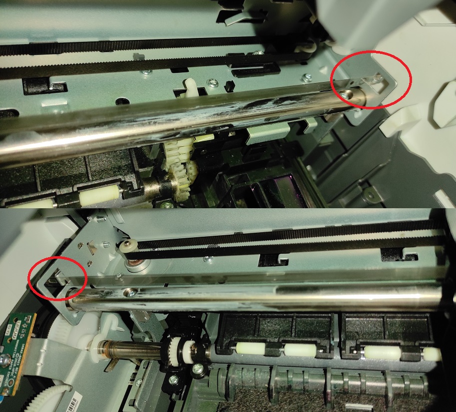 Pulled out a printer 'ribbon' while trying to clear a paper ... - HP ...