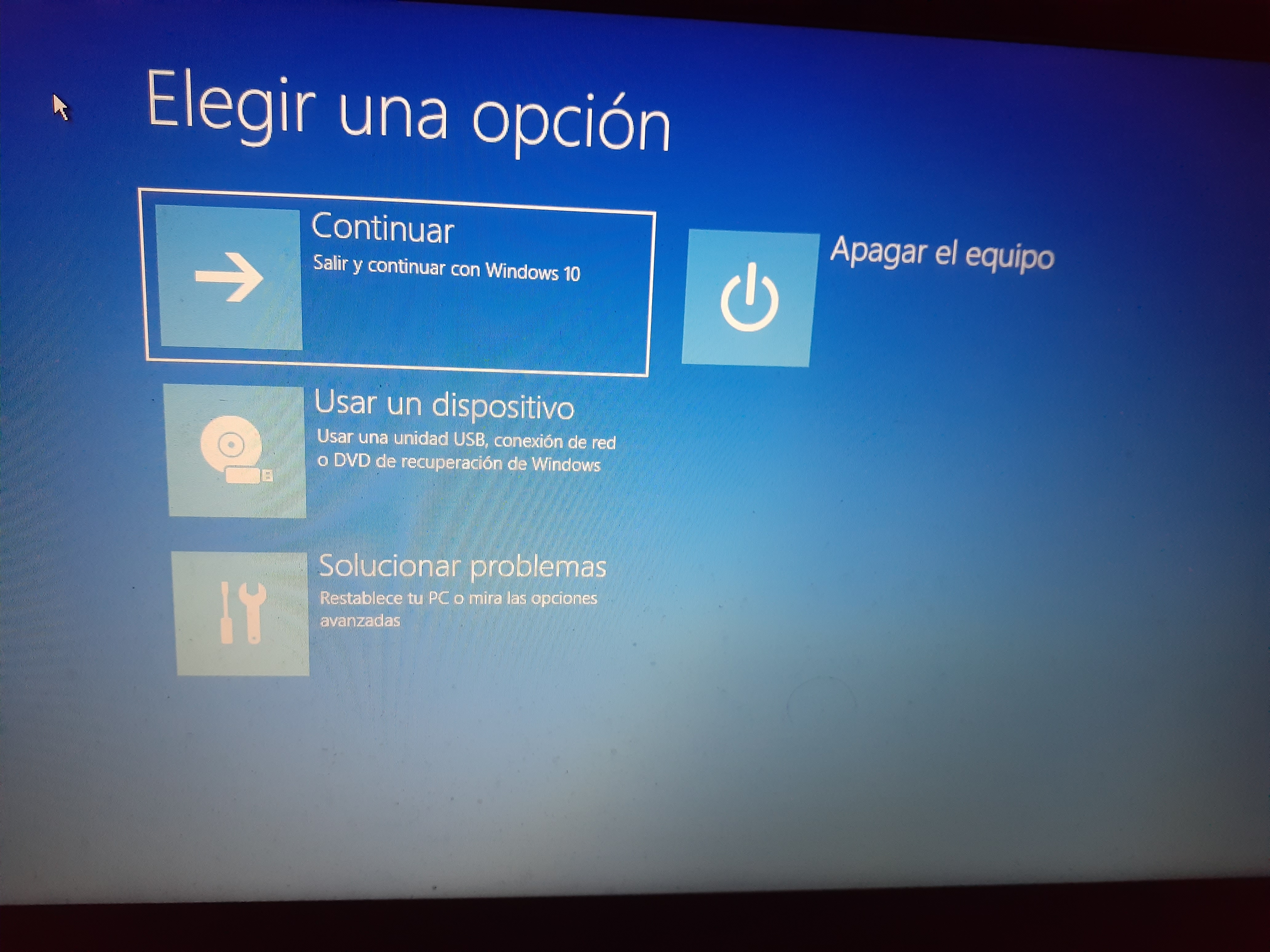 The notebook won't pass through the initial screen - HP Support ...