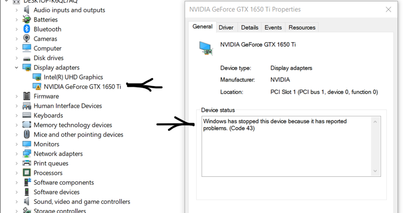 Driver nvidia geforce gtx 1650 online ti