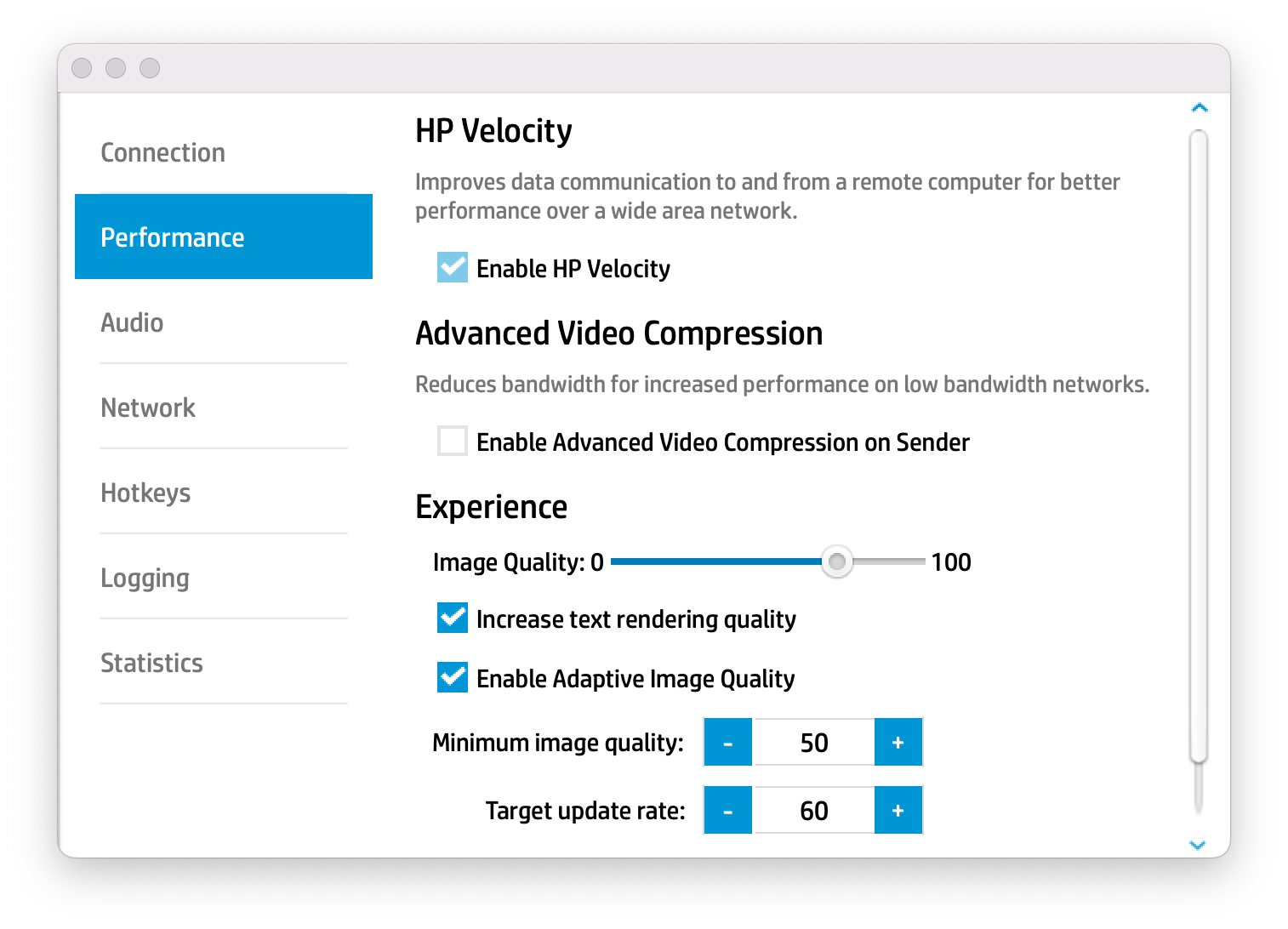 Receiver Target Update Rate - HP Support Community - 8370701