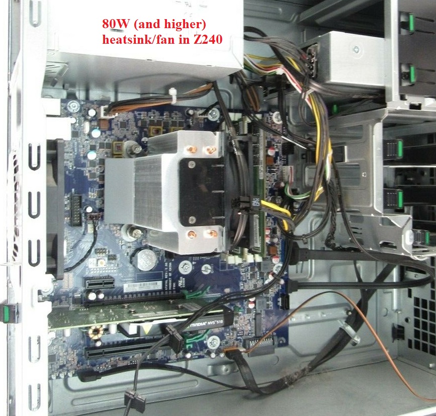 Upgraded from xeon e3-1230V5 (80W) to i7-7700K (91w) on HP-Z Upgraded from xeon e3-1230V5 (80W) to i7-7700K (91w) on HP-Z
