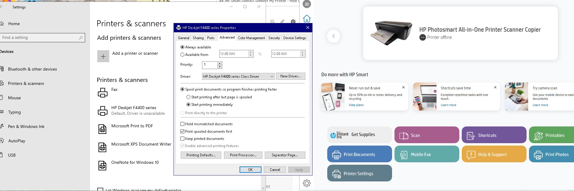 Solved: HP Smart Doesn't Support My Printer - How Can I Get HP Solut... - HP  Support Community - 8368323