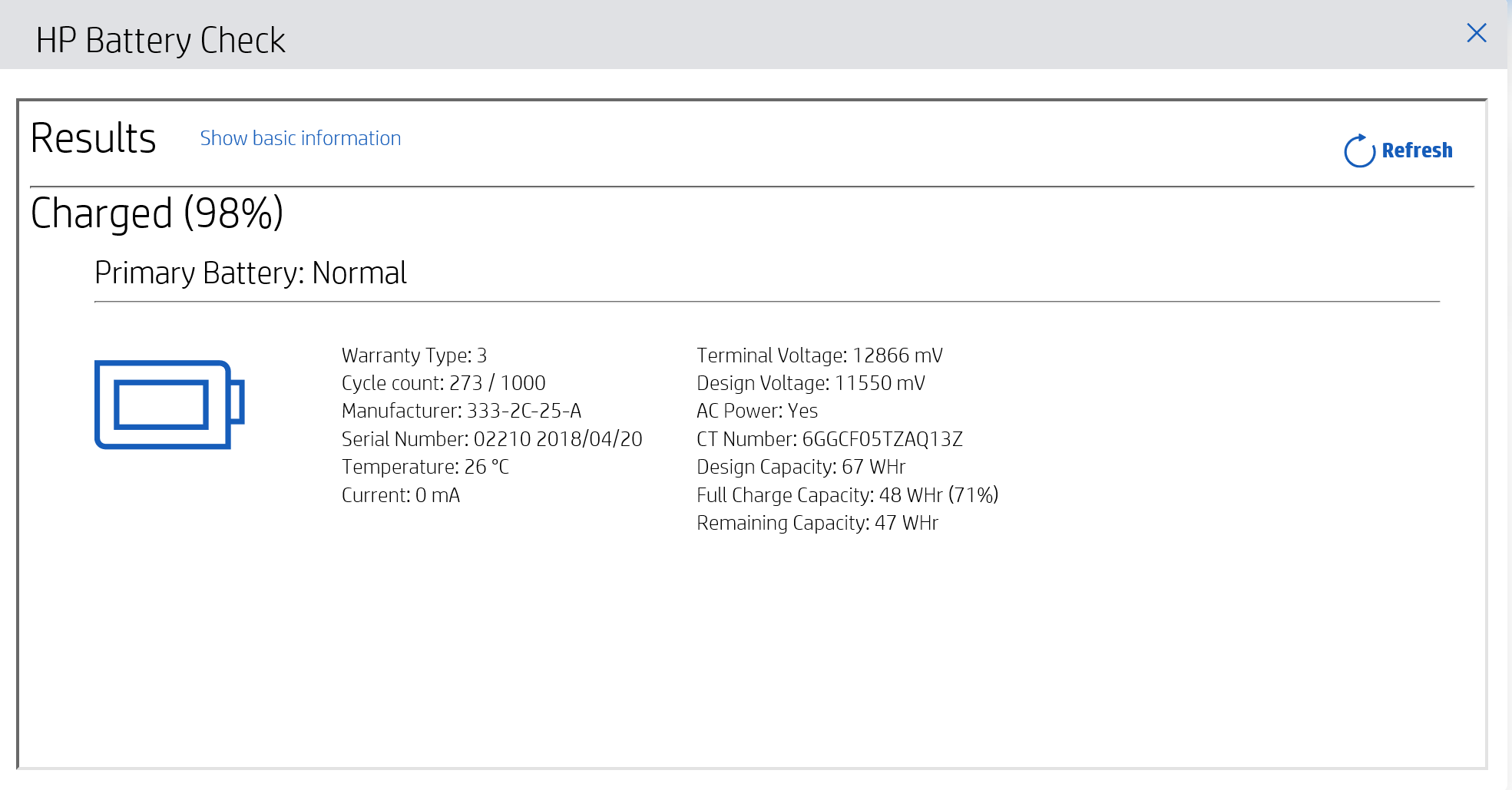 Solved New Laptop Battery Error HP Support Community 8380480