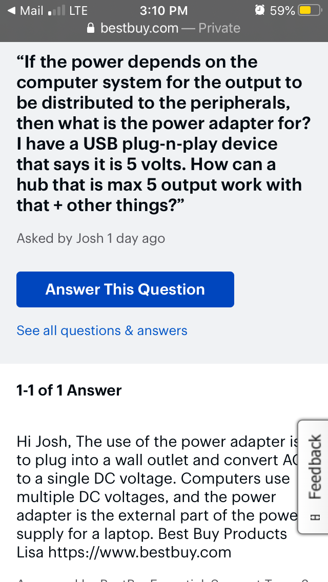 How do I find out how much input of voltage the USB spots ca... - HP  Support Community - 8386563