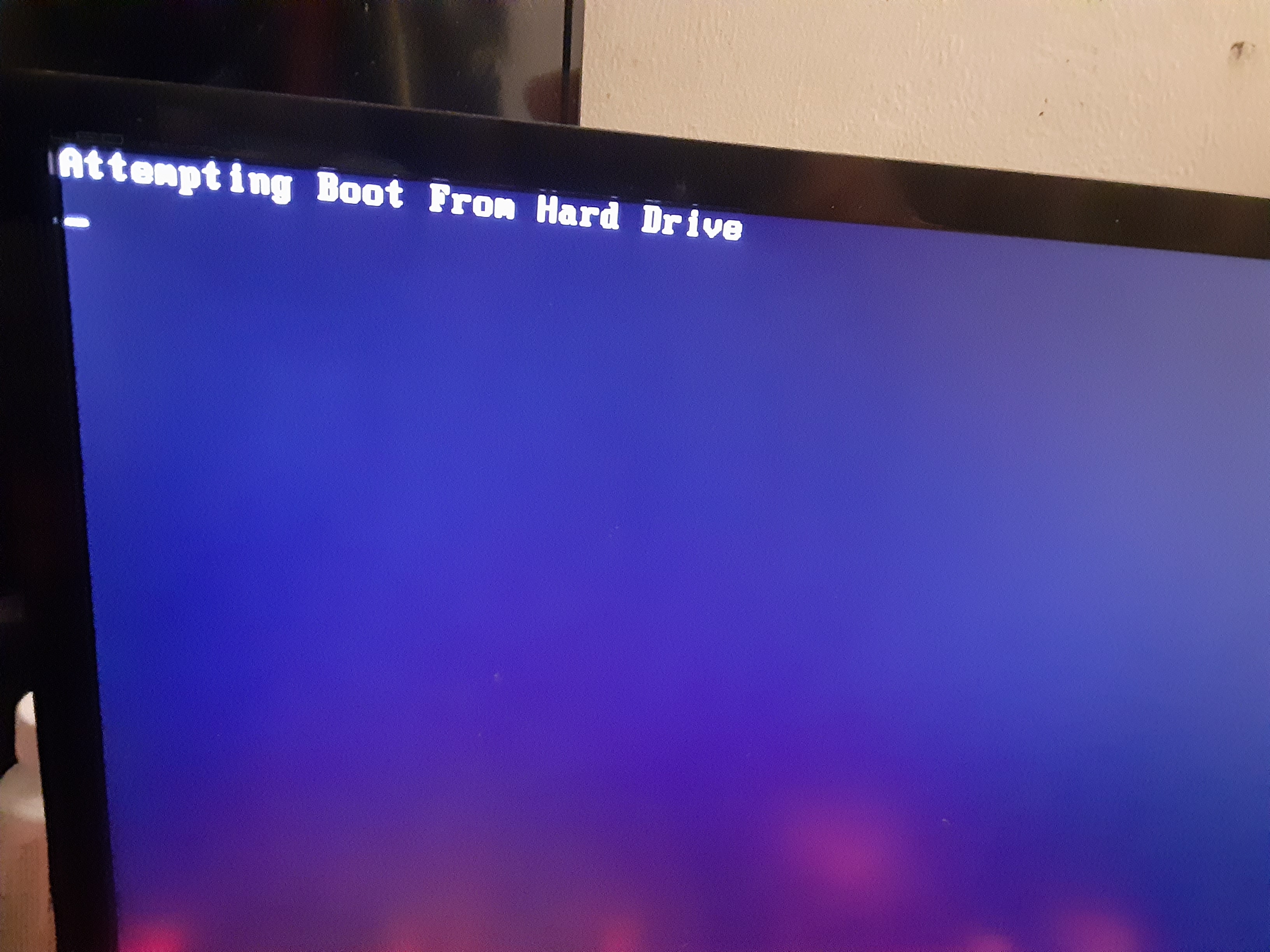 Computer froze and blue screened. Upon restart gets stuck at... - HP ...