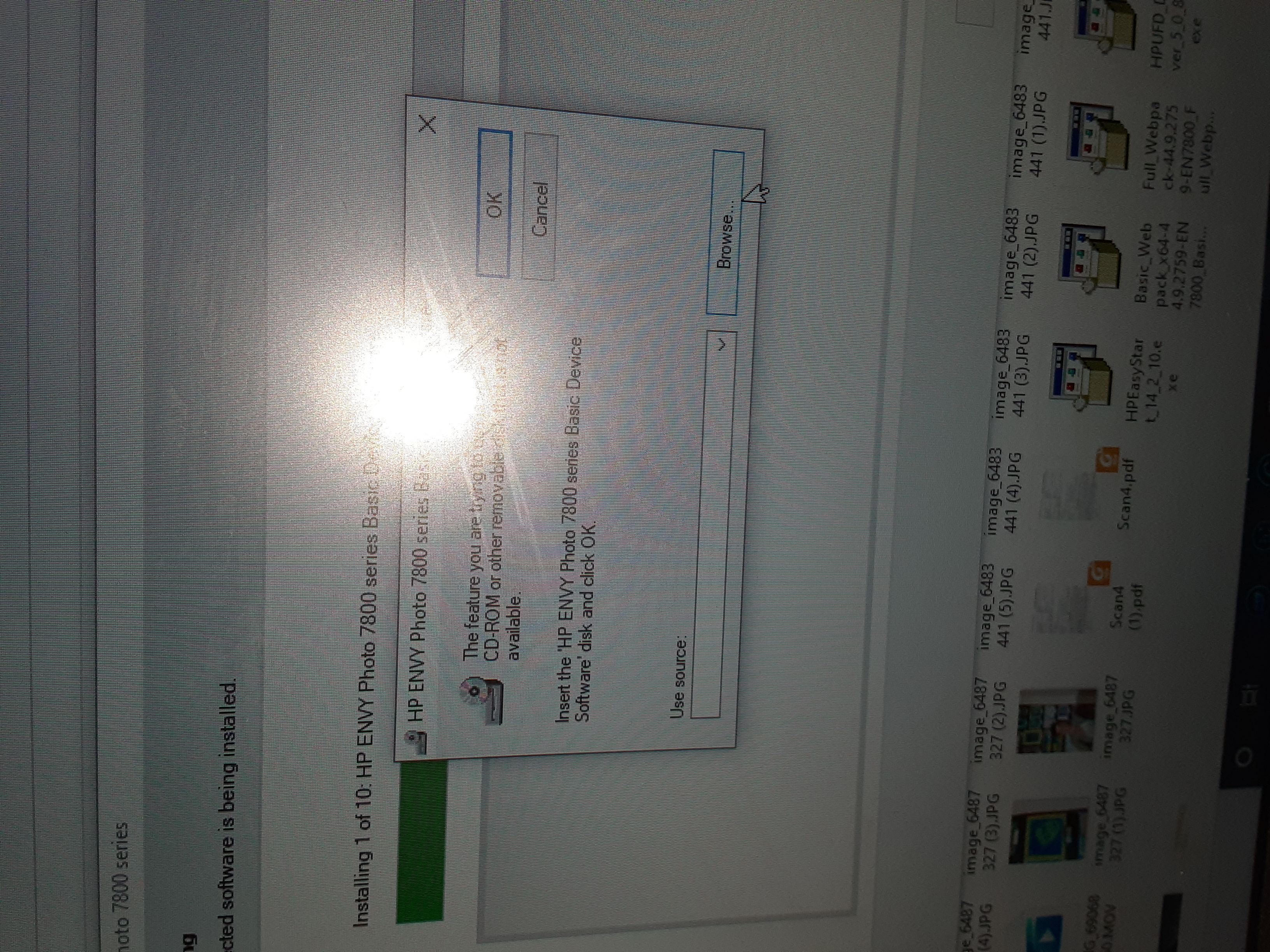 Error installing drivers - HP Support Community - 8395289