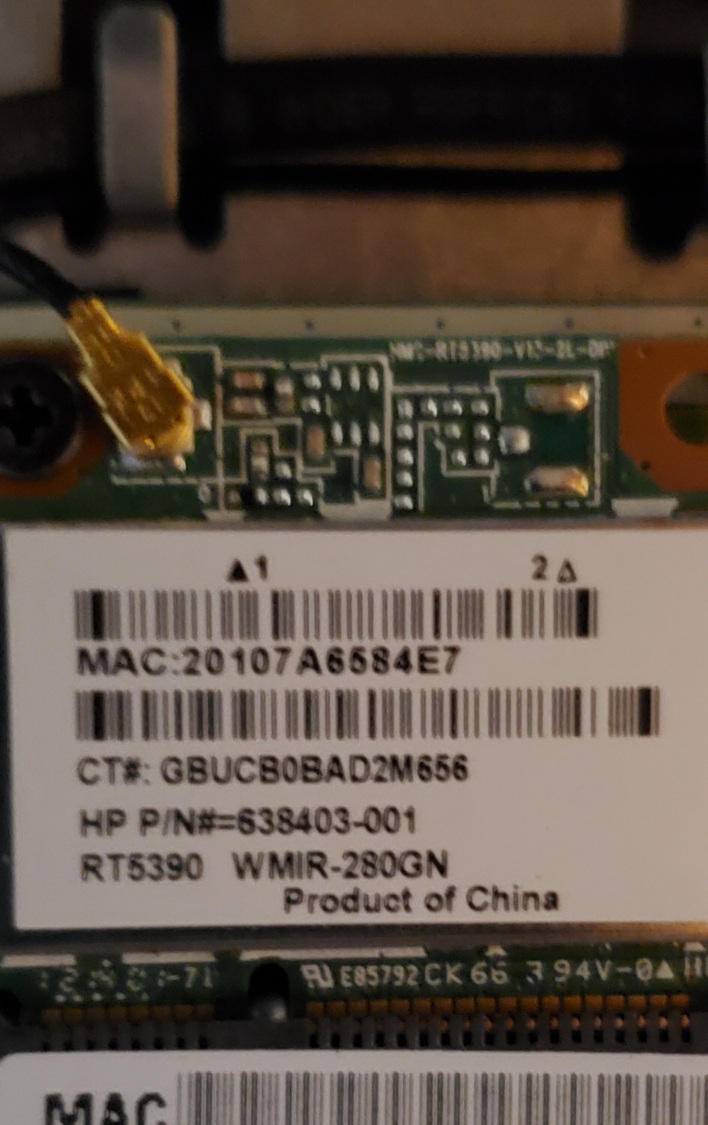 Solved: Want to add wireless to HP all in one 120-1130 - HP Support  Community - 8396526