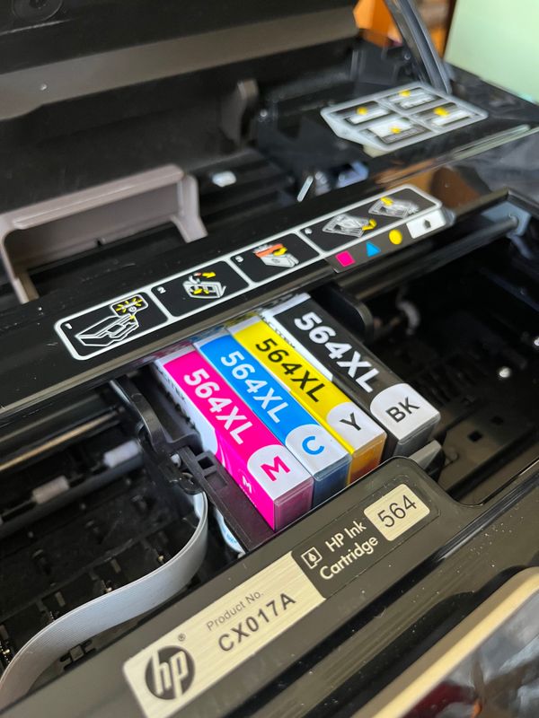 Black ink cartridge stuck HP Support Community 8398467