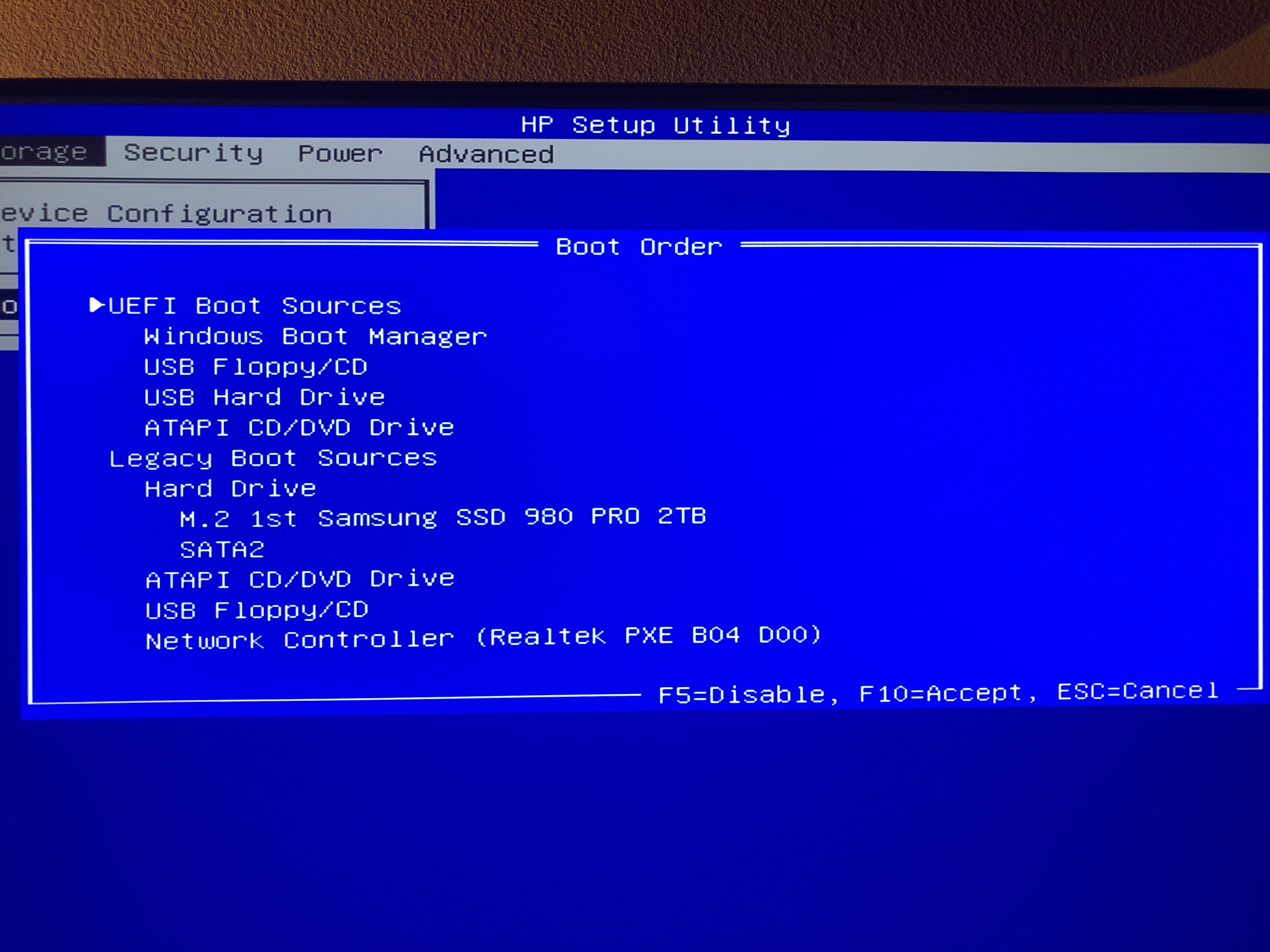 My PC does not boot with SSD even tho is set before the HDD ... - HP  Support Community - 8398888