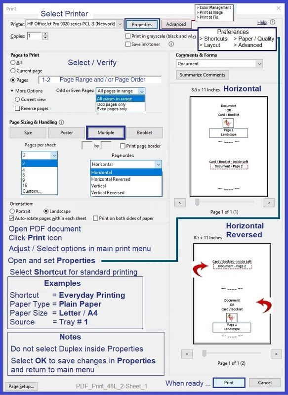Print in reverse order hp support community 8399736