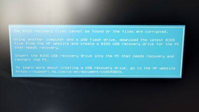 I need "USB Recovery BIOS" - HP Support Community - 8407906