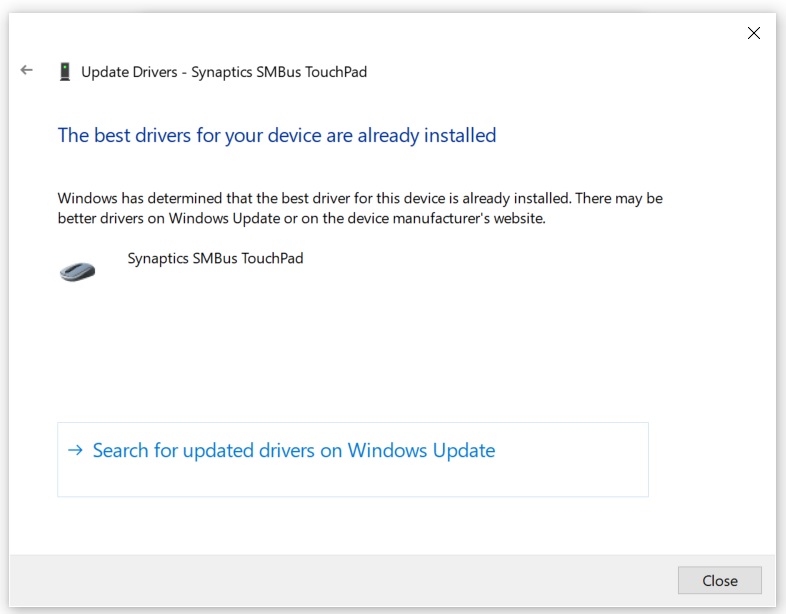 PLEASE, I need a touchpad/Control Zone driver HP Support Community