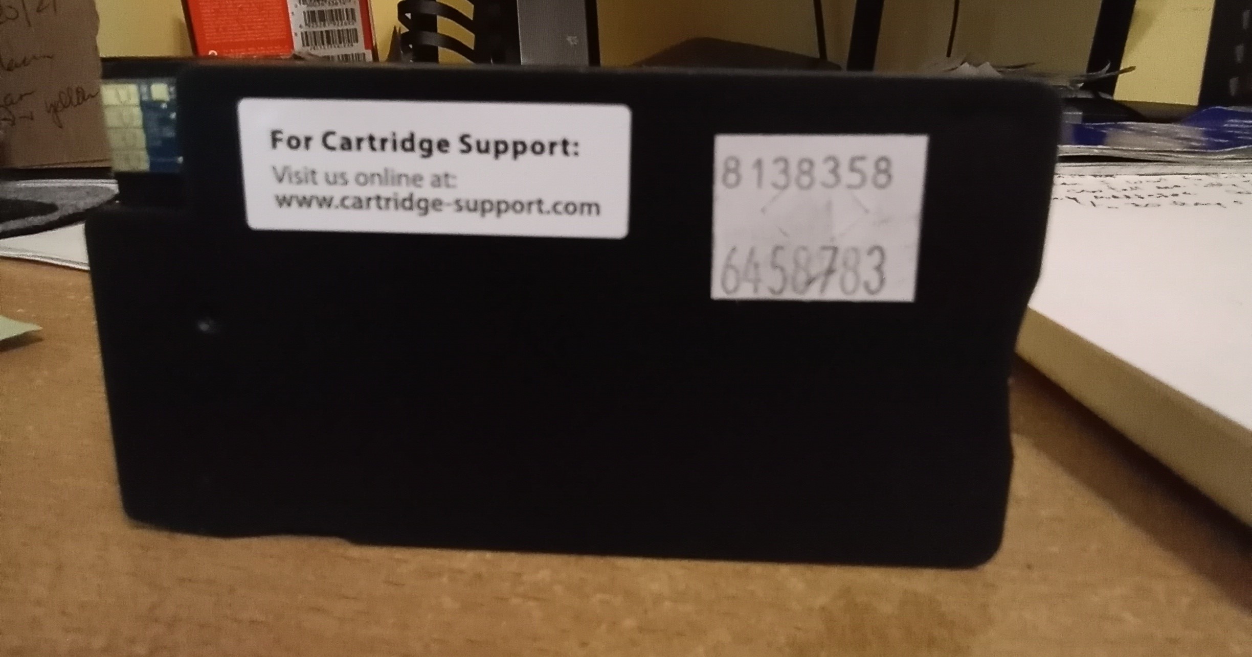 Counterfeit Black ink Cartiridge - HP Support Community - 8426360