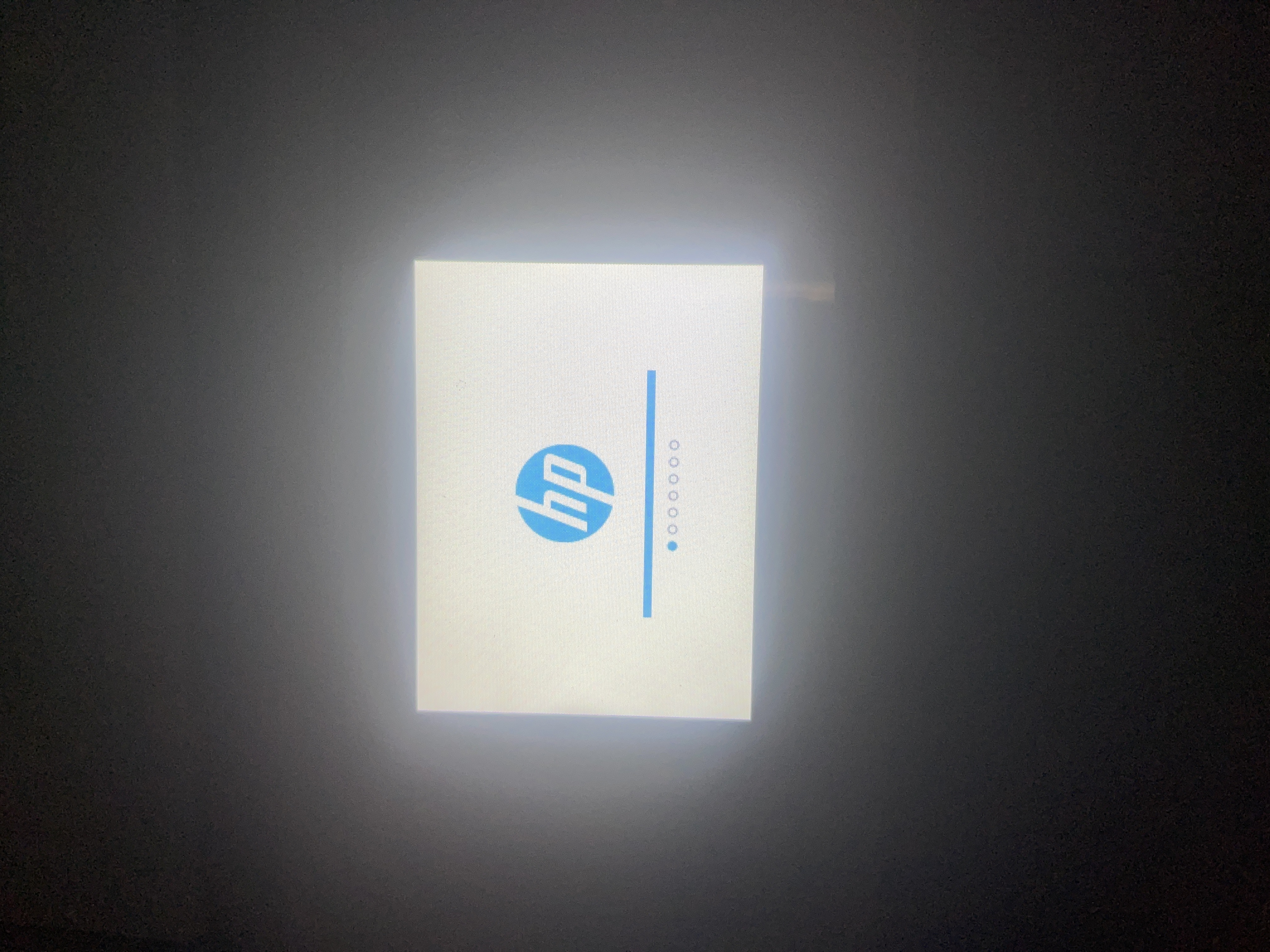Printer stuck on start up screen - HP Support Community - 8449699