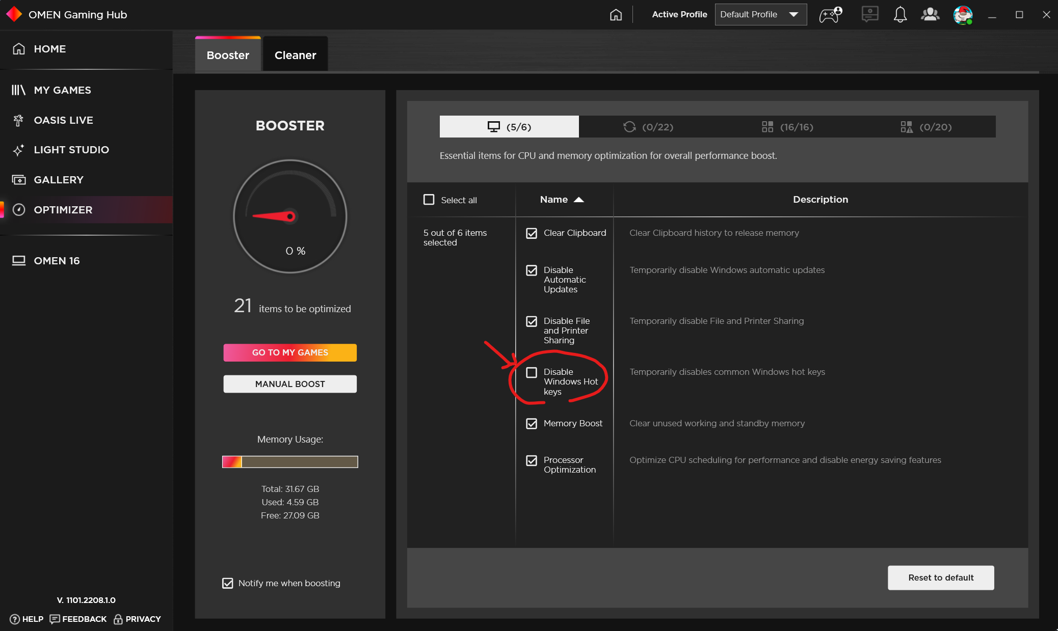 [Sharing]: How to enable Windows Hot Keys while using BOOSTE... - HP ...