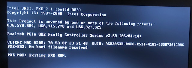 Strange Intel Screens At Boot New HP Notebook Pro 450G3 Win ... - HP ...