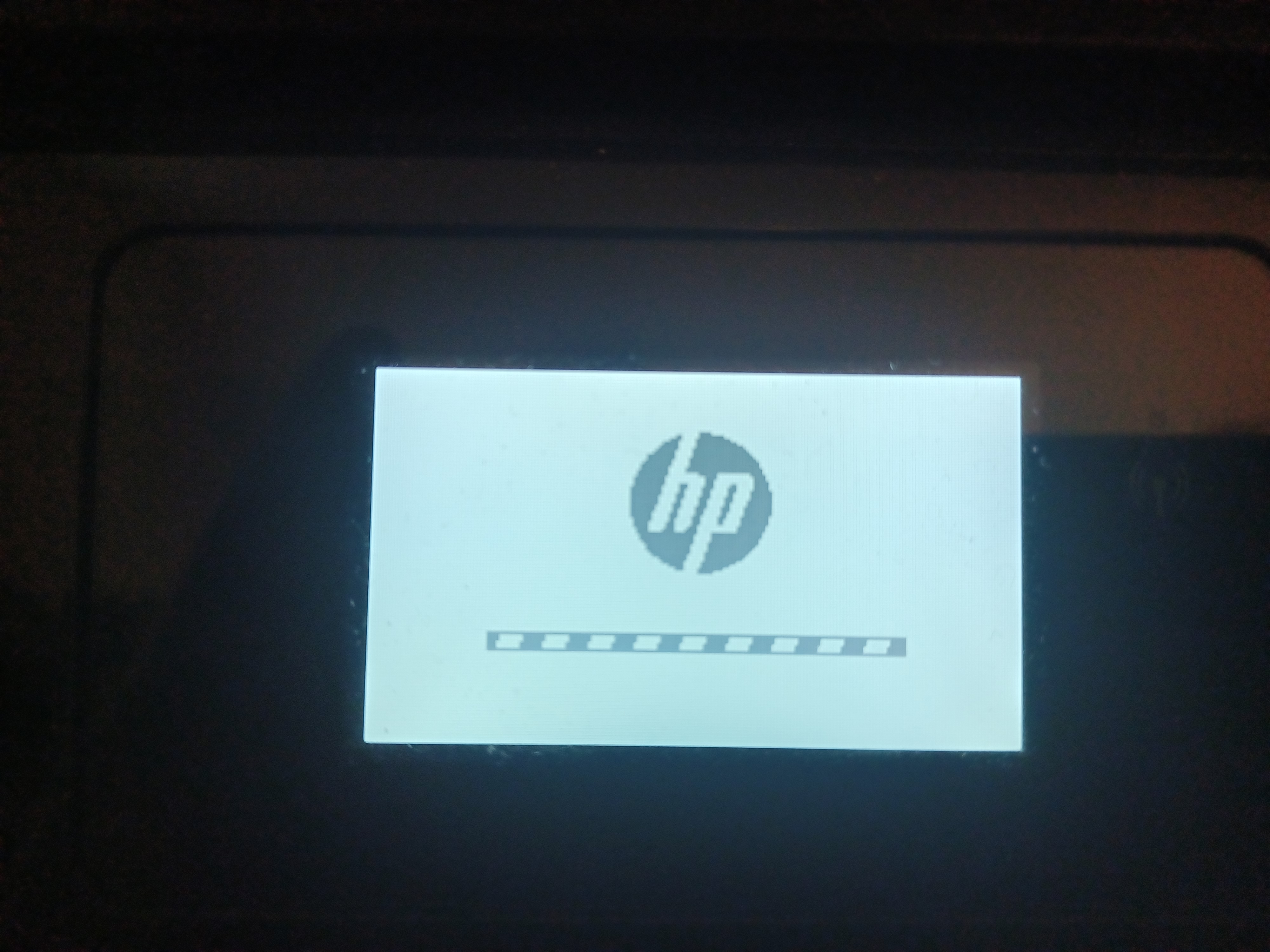 Officejet 3833 will not load past HP initialization screen - HP Support ...
