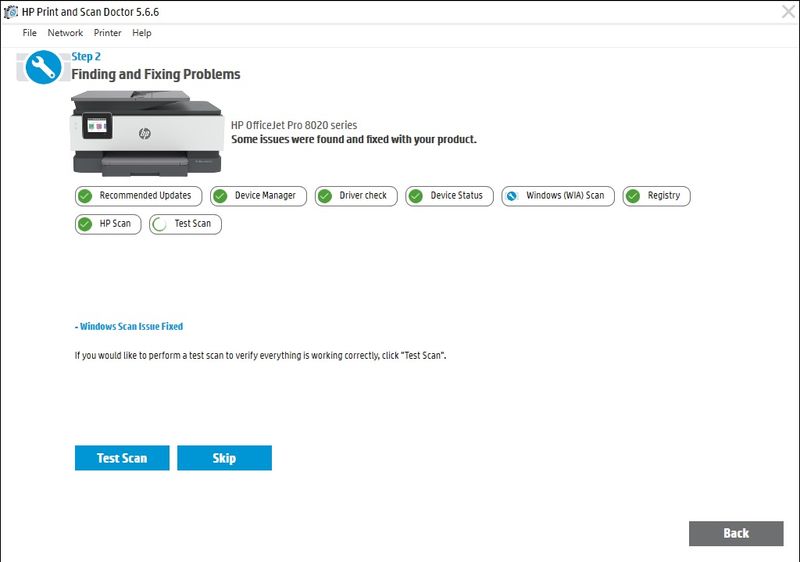 Solved: HP OfficeJet Pro 8025e Scan Problem - HP Support Community - 8467881