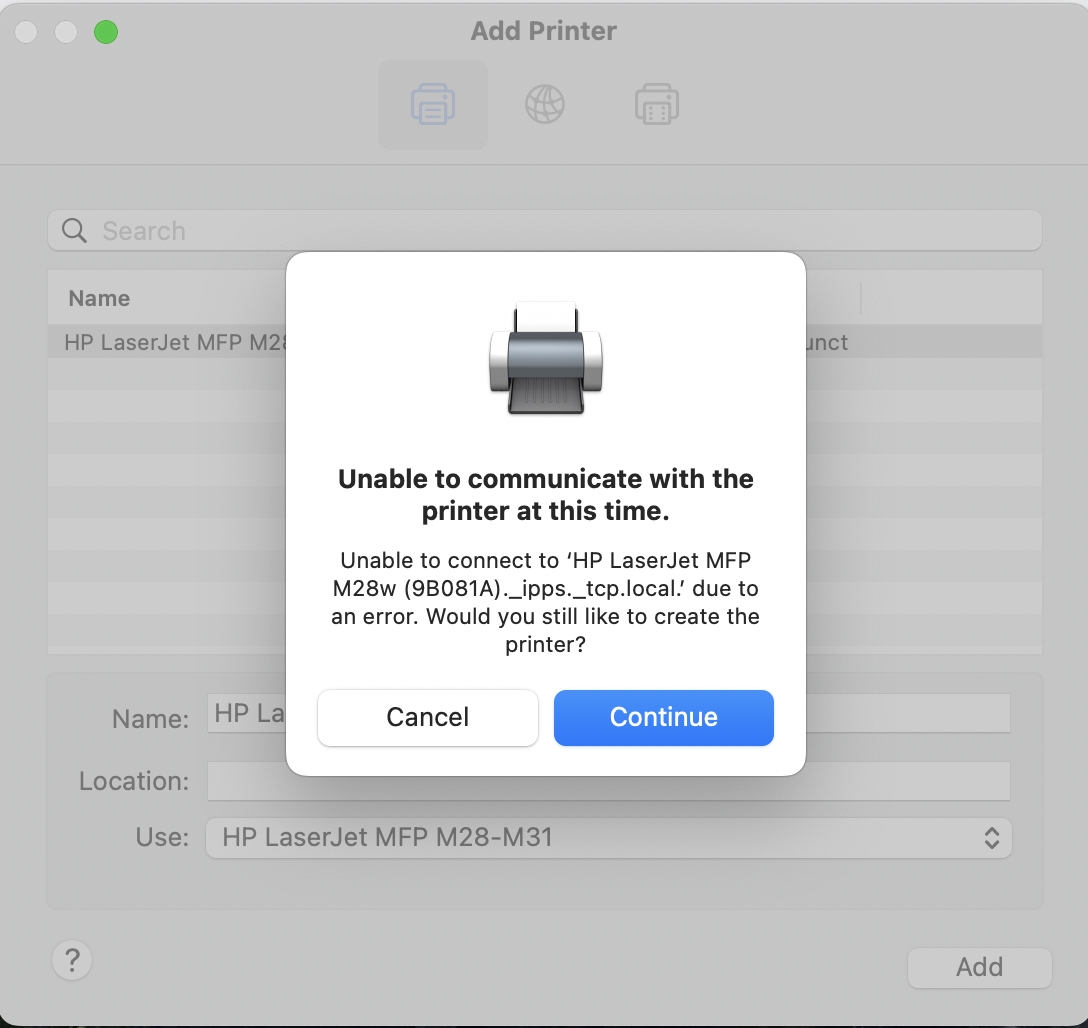 Compatibility MacOS 12.5.1 with HP Laserjet Pro MFP M28w - HP Support ...