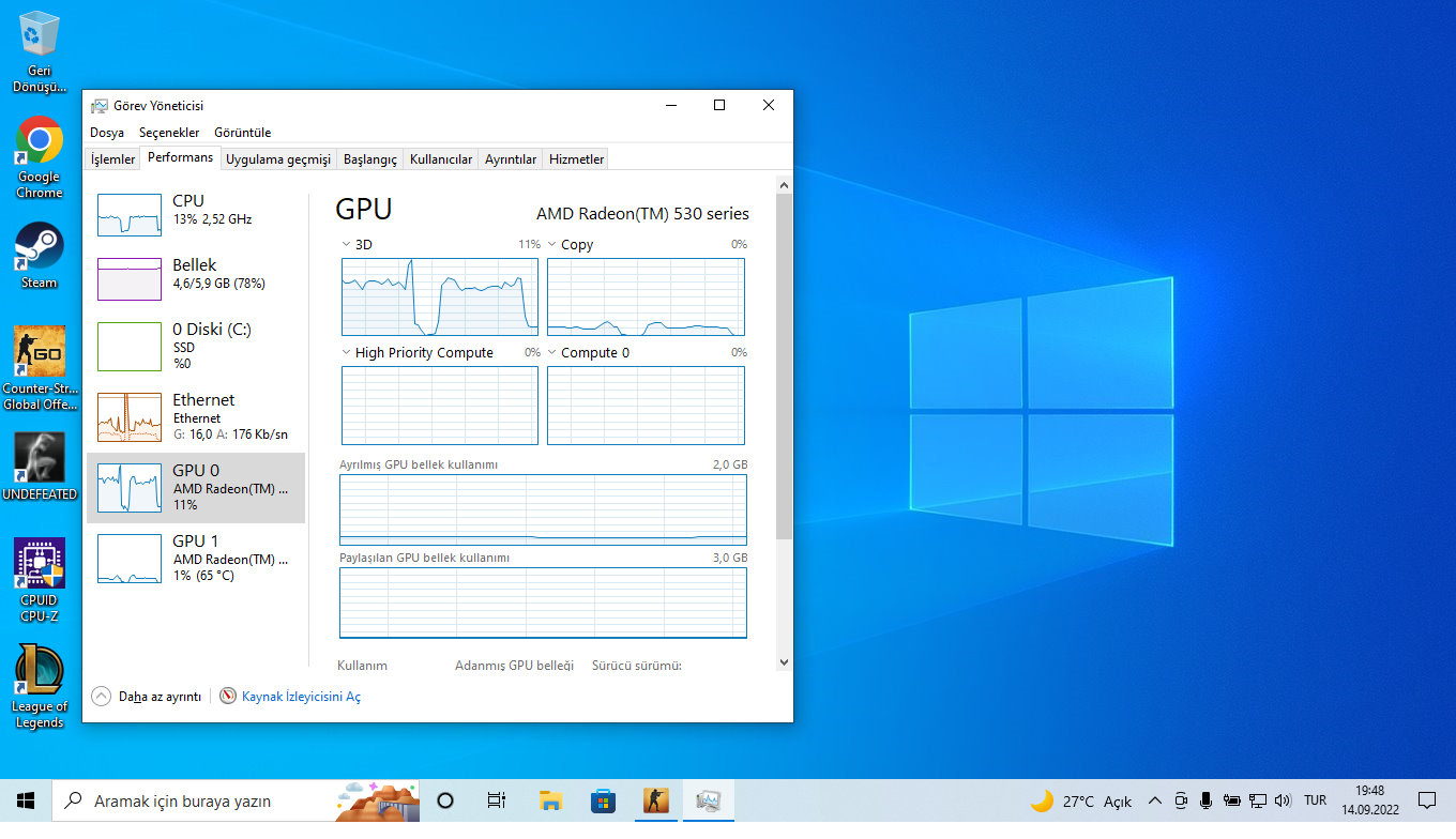 CPU and GPU hits the ground for a few seconds - HP Support Community ...