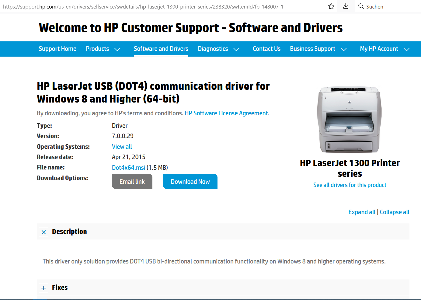 DRIVER FOR PINTER HP LASERJET 1300 PRINTER - HP Support Community - 8493282