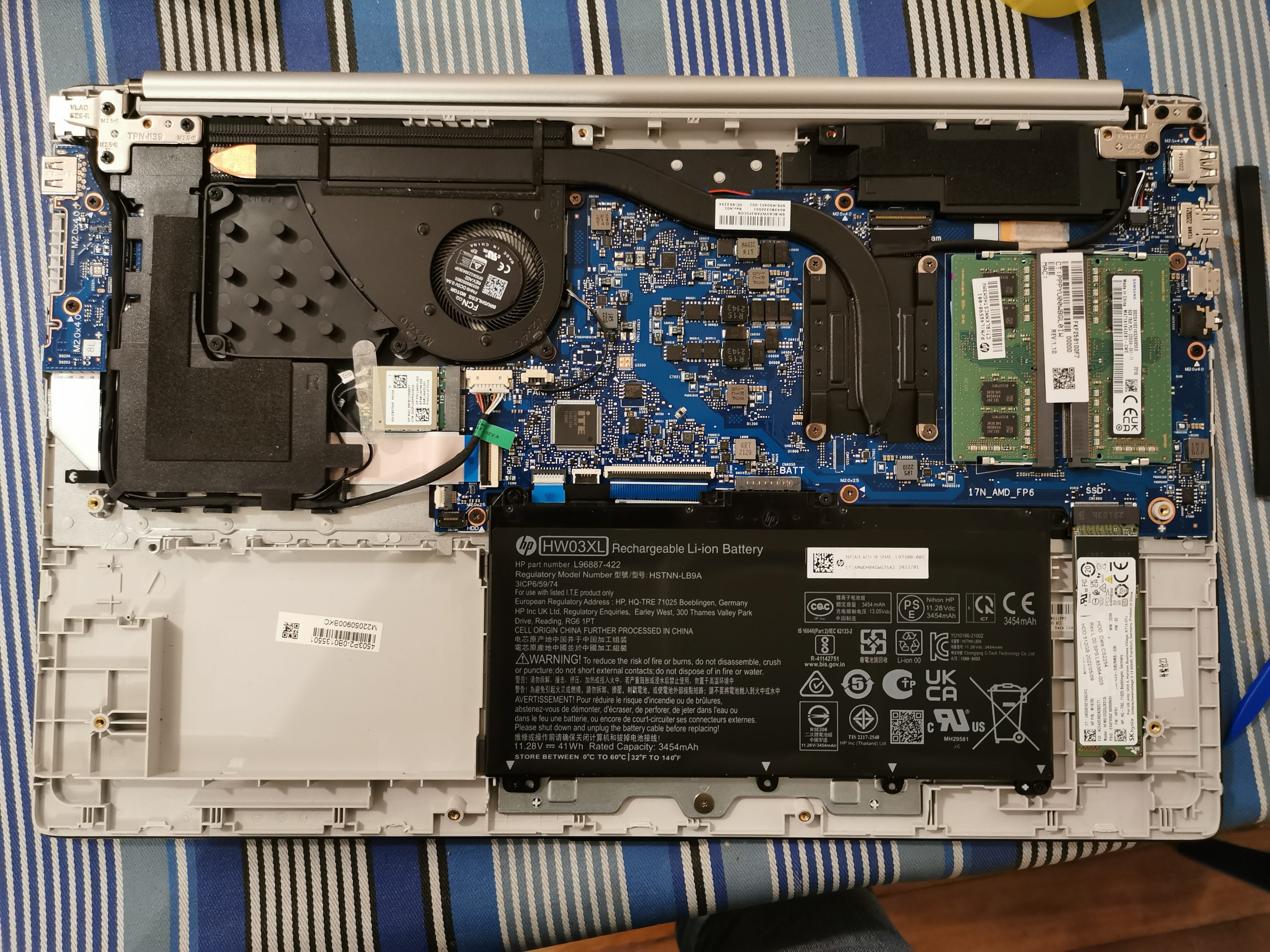 Add a SSD in a HP 17 Laptop PC - HP Support Community - 8495887