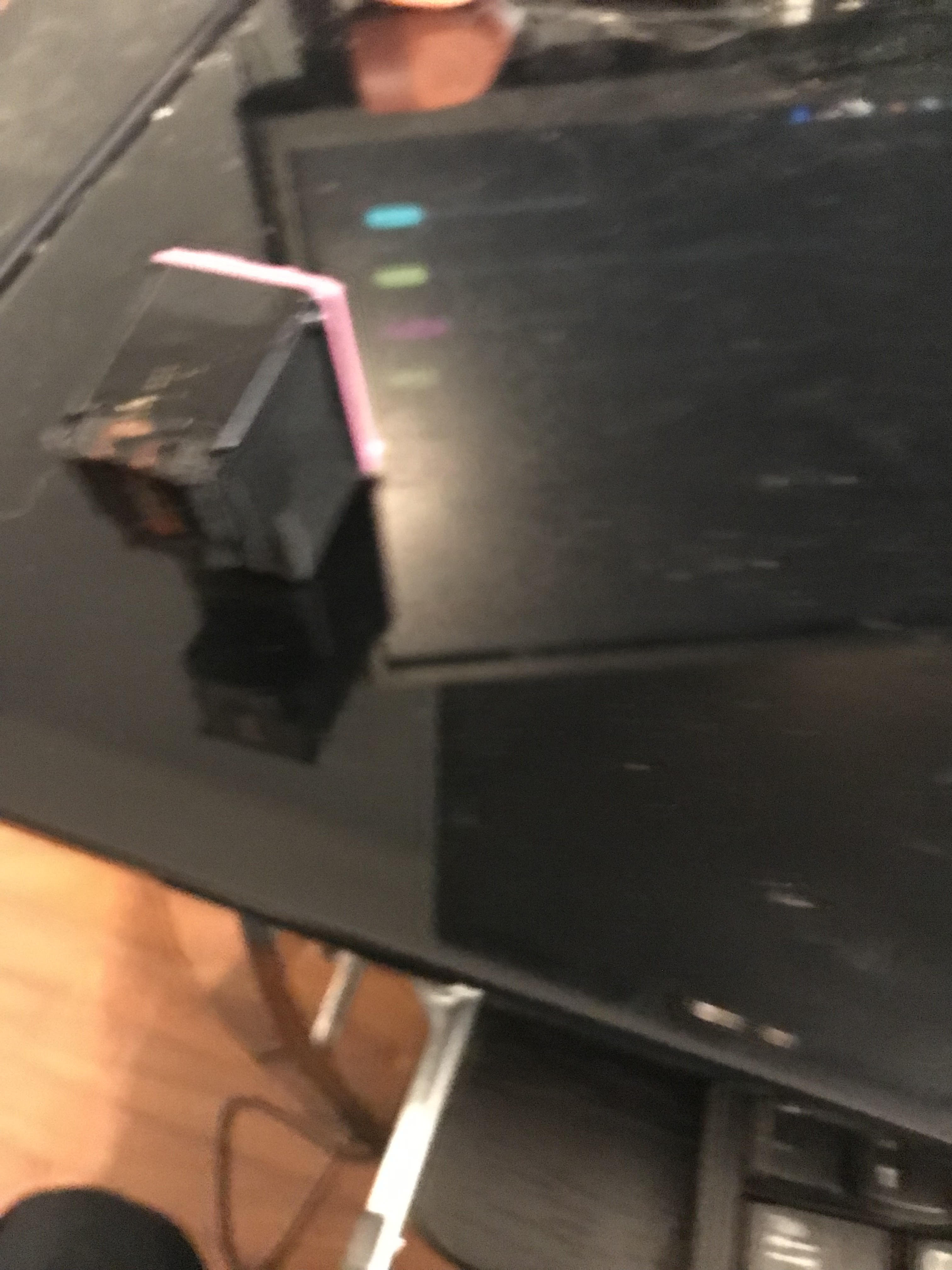 Ink has leaked all over circuit behind cartridge? HP Deskjet... HP