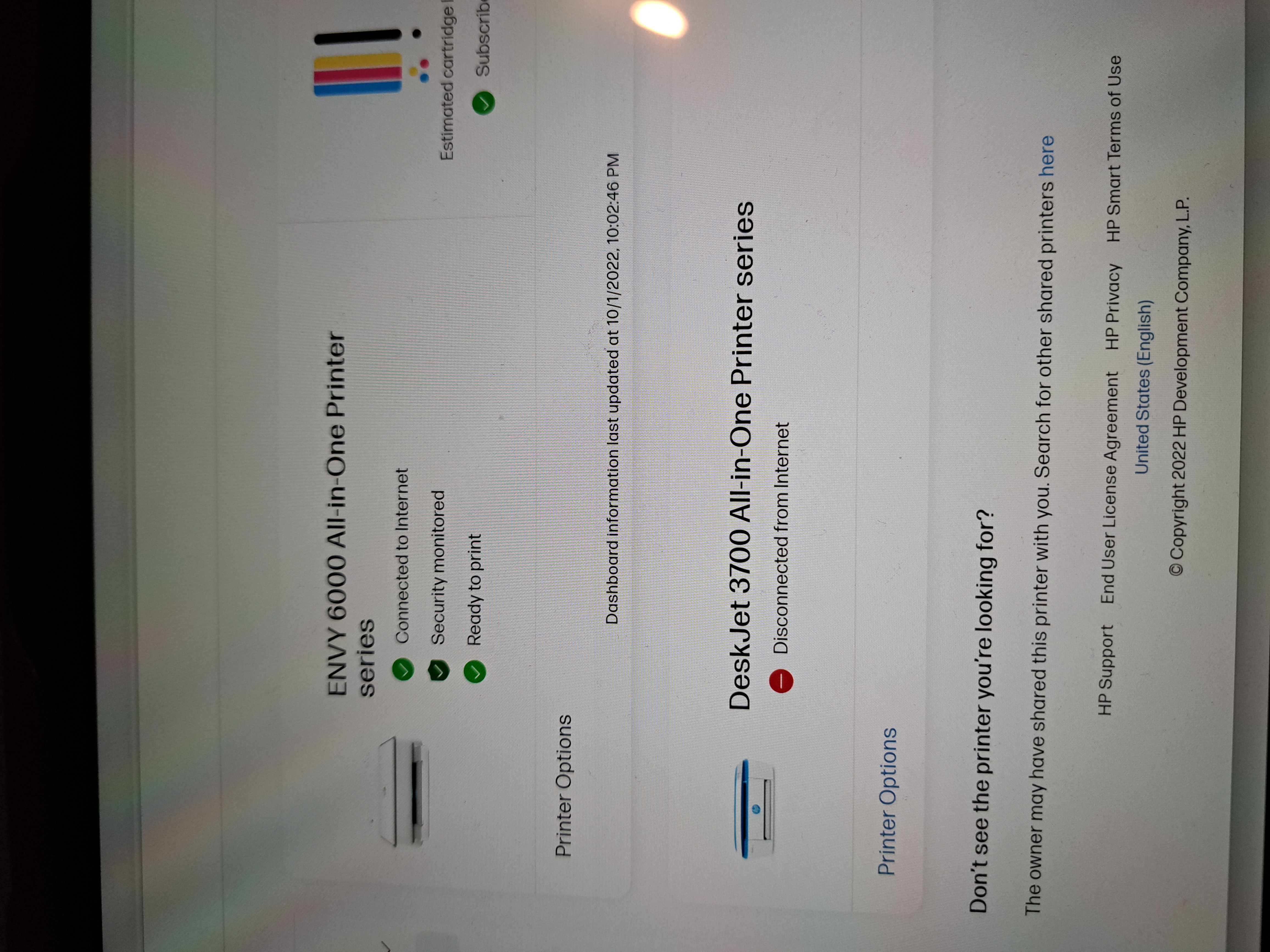 How can I delete my old printer from my hp smart account - HP Support  Community - 8498607