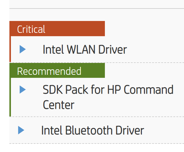 Intel Drivers are installed but keep getting recommended - HP Support ...