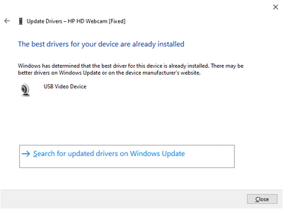 Fix Integrated Webcam Video - Page 2 - HP Support Community - 8482993