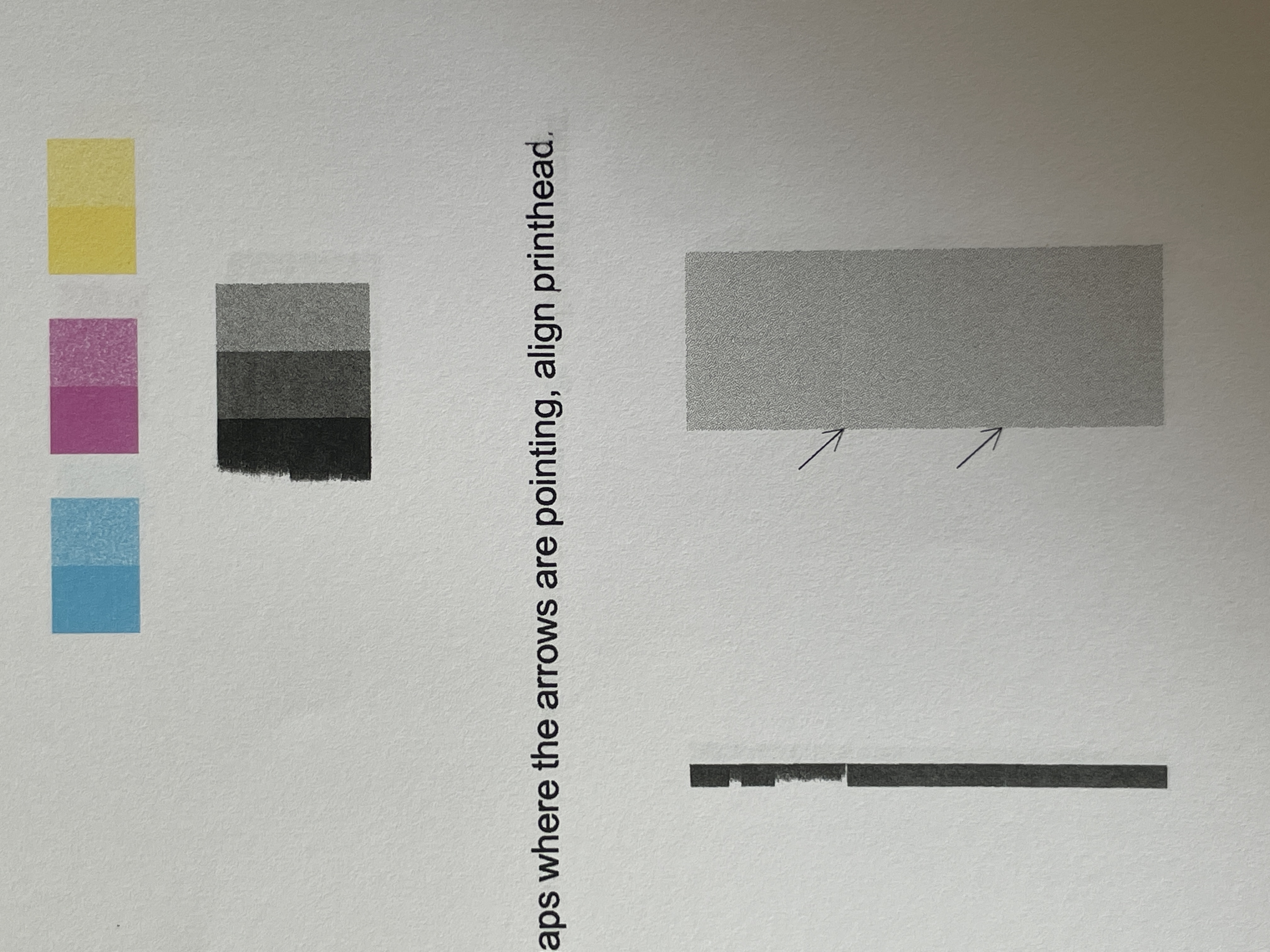 Black color print smear - HP Support Community - 8500374