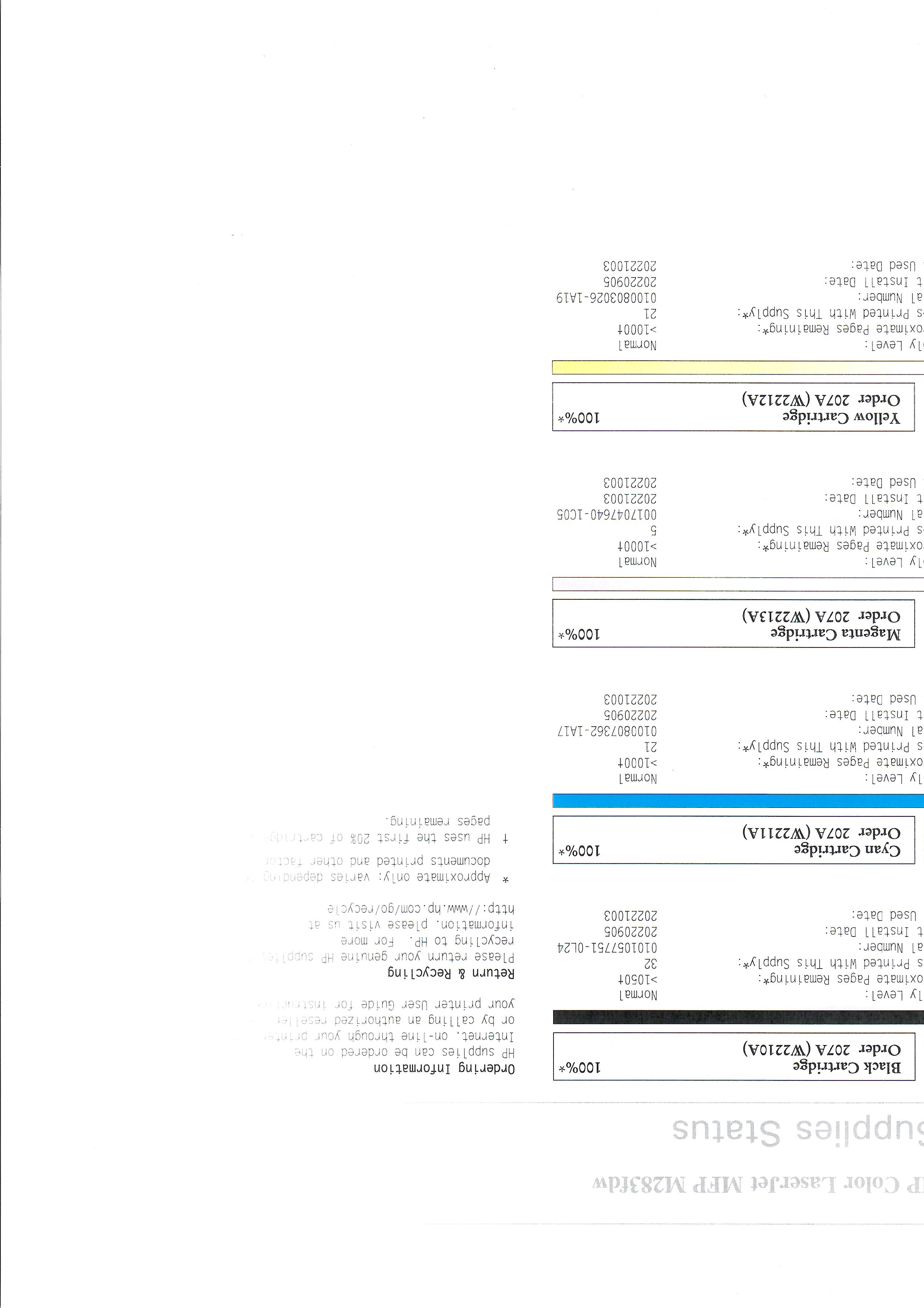 Print quality is real bad - HP Support Community - 8499855