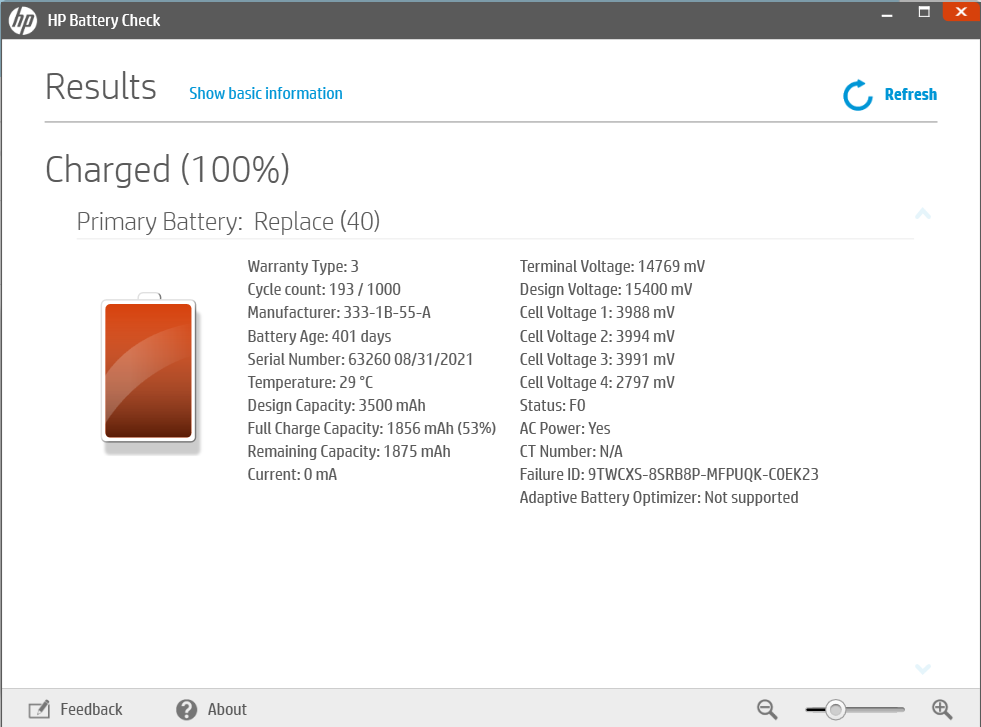 Laptop not working without adapter HP Support Community 8500523
