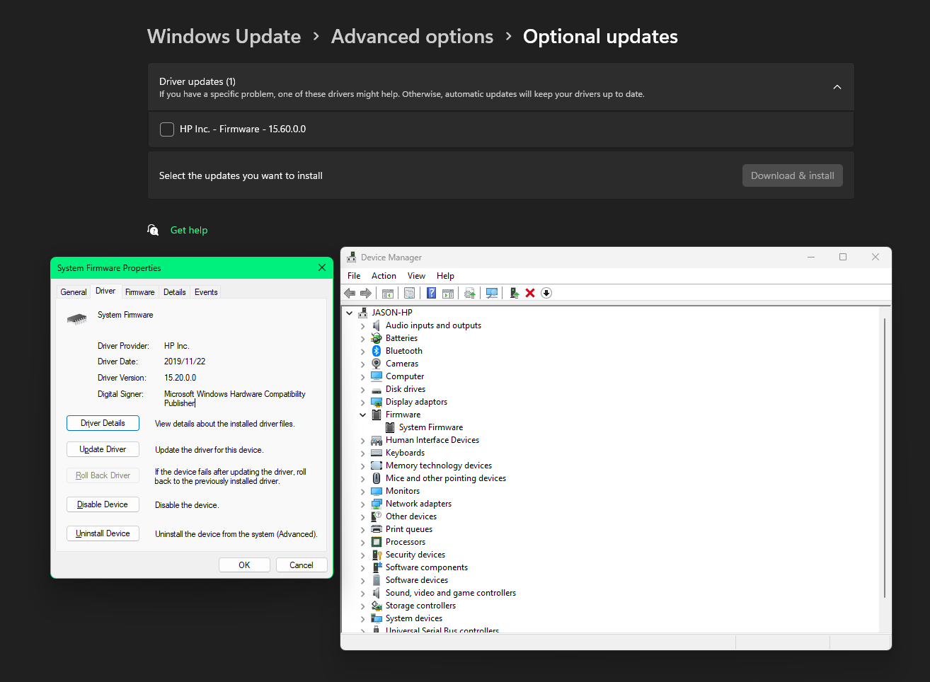 2.5 Year Old Laptop - No Drivers for Windows 11 on HP Websit... - HP ...