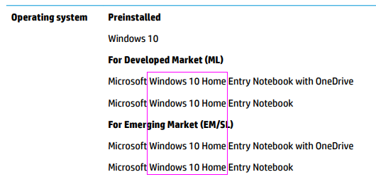 How to find the Version of the OS by using the serial number - HP ...