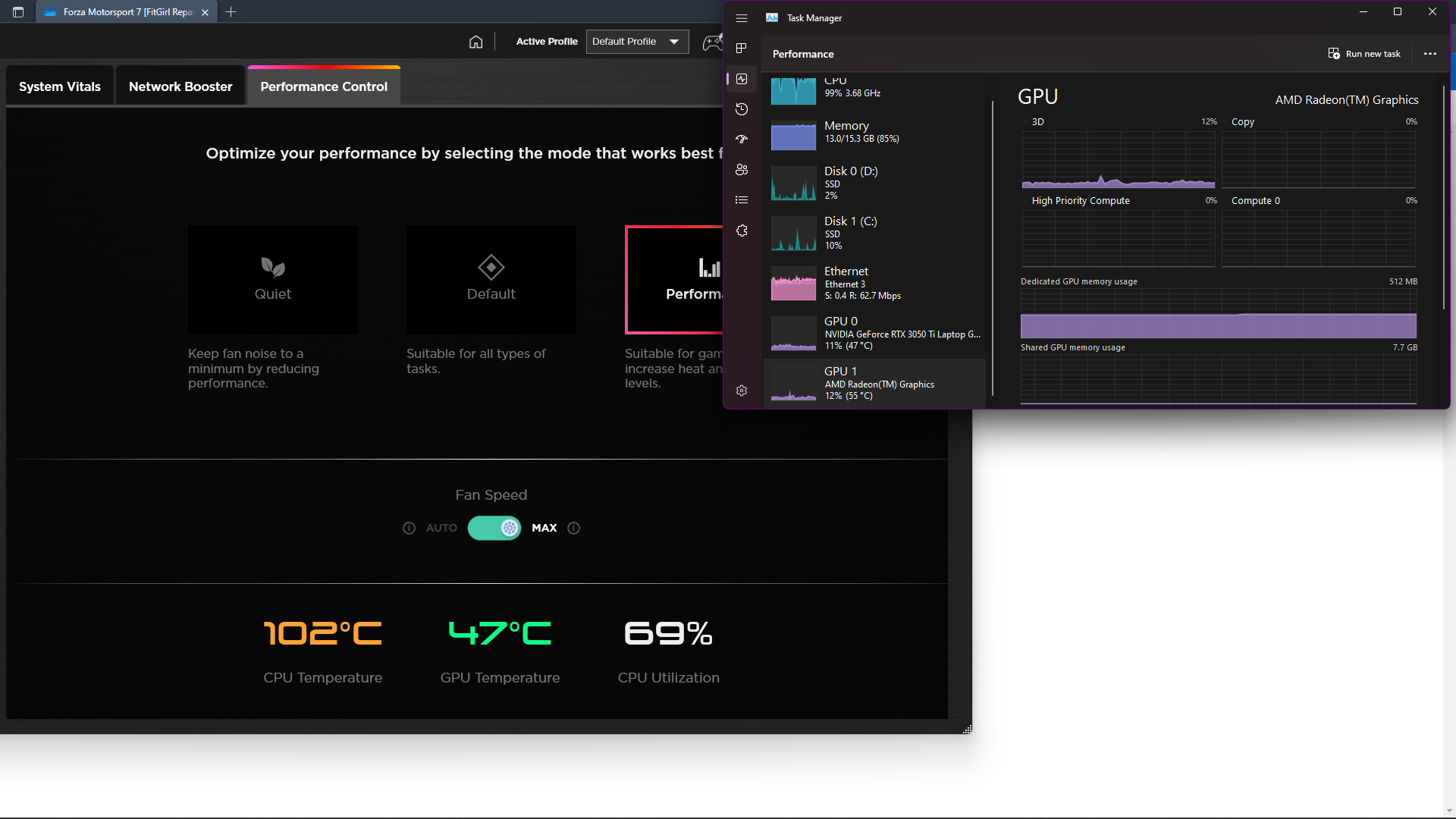 Why integrated GPU shows different temperature and CPU shows... - HP ...