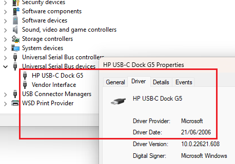 Using HP USB-C Dock G5 but Windows 11 is showing as HP USB-C... - HP  Support Community - 8531995