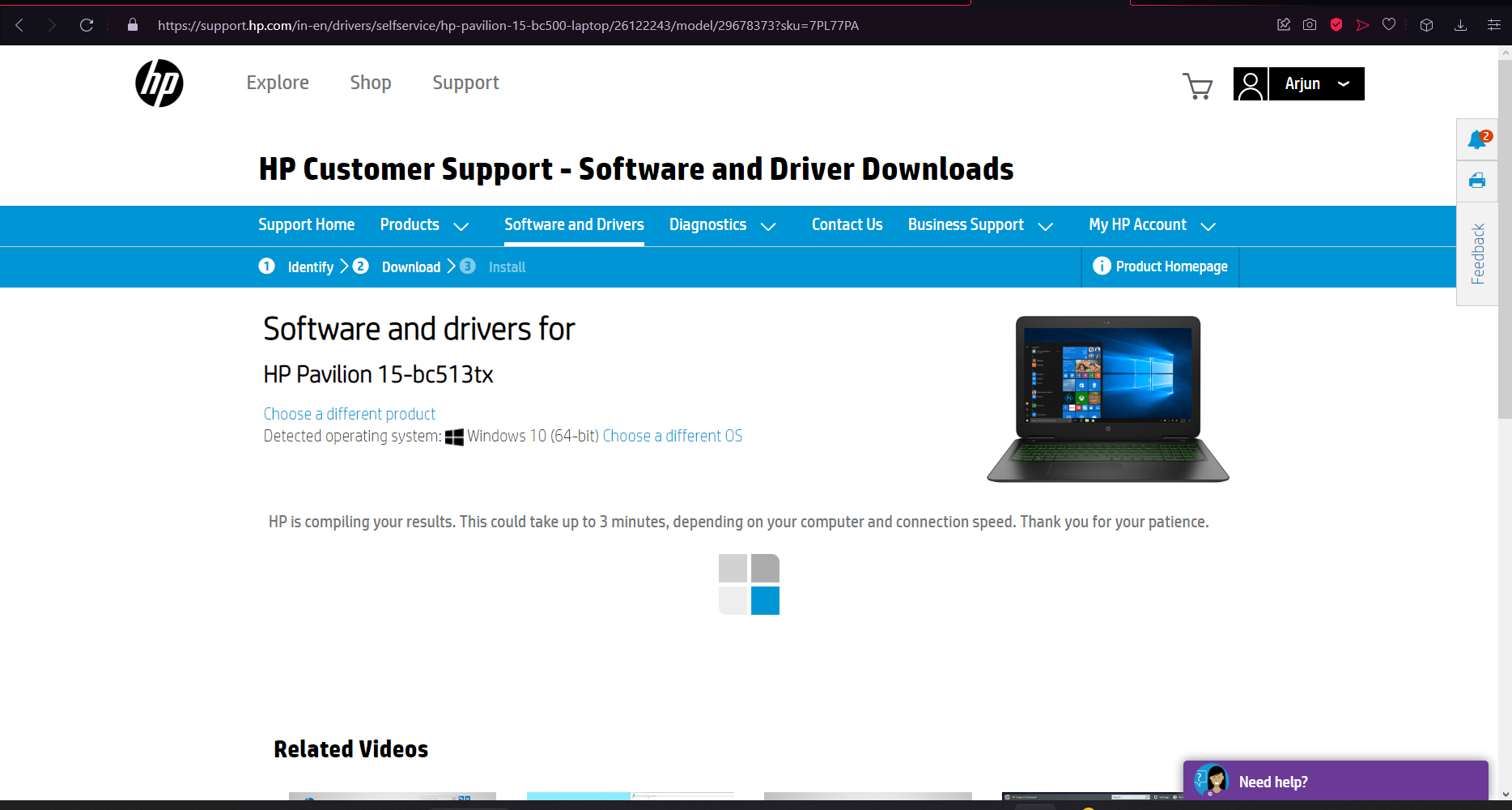 solved-can-not-find-drivers-for-graphics-card-hp-support-community