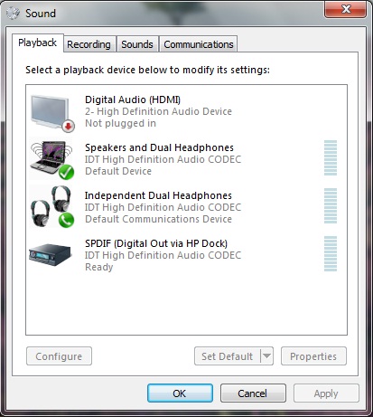 Audio not working after clean install of windows 7 - pavilio... - HP  Support Community - 1822281