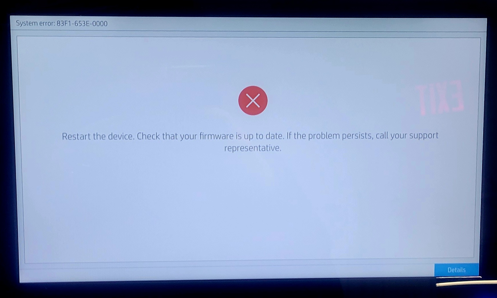 Why do I keep getting this "babe face" error? - HP Support Community ...