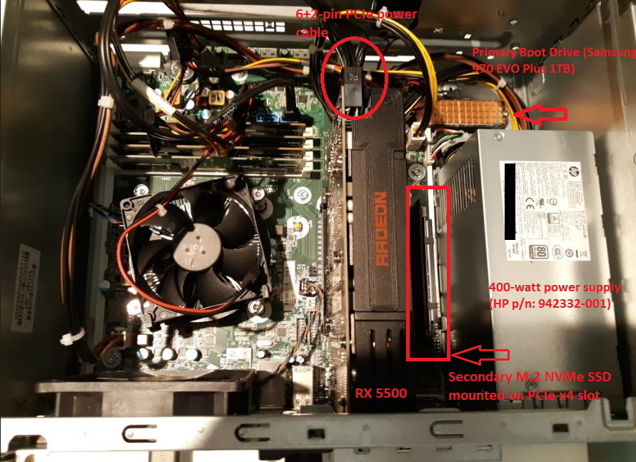 Solved: Upgrading HP ProDesk 600 G3 MT - HP Support Community - 8544105