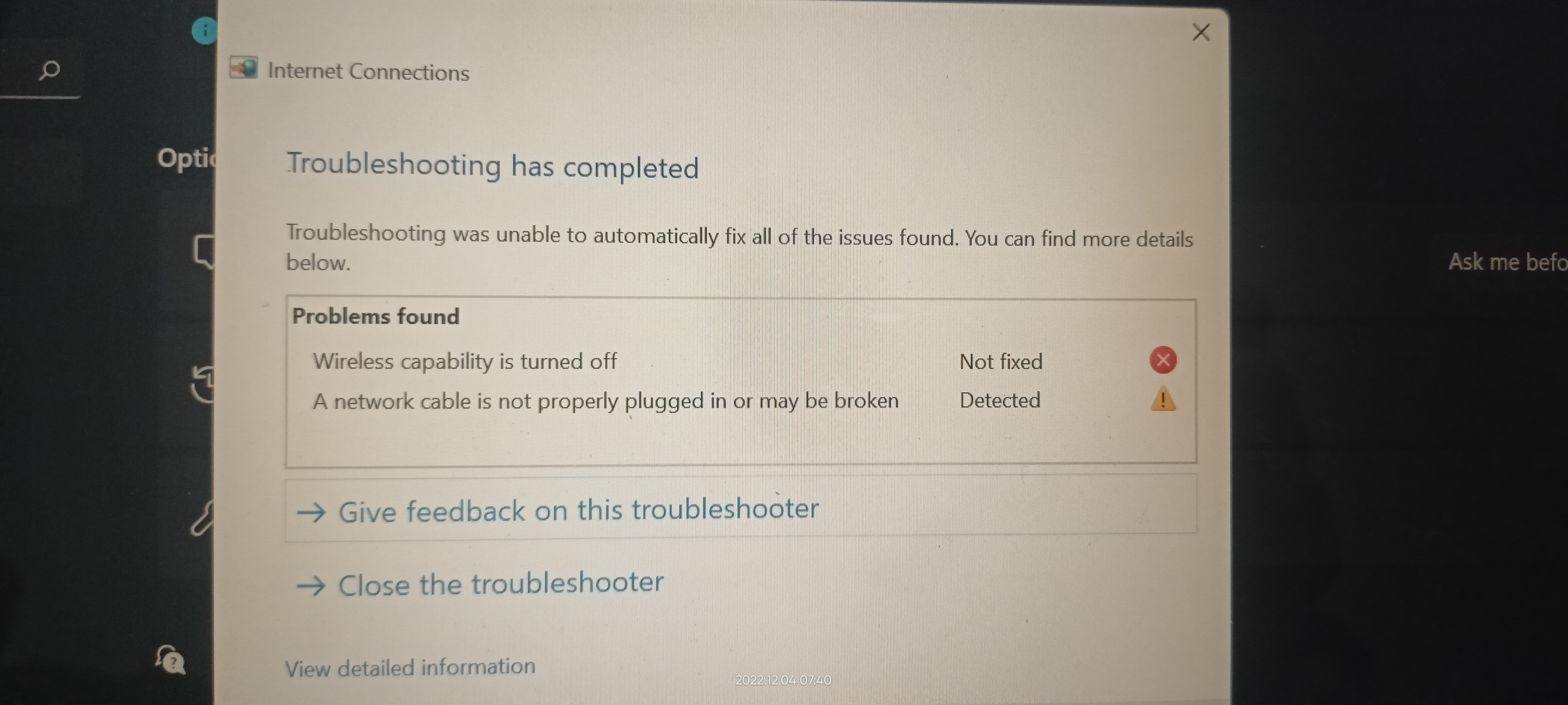 Wifi is not getting on after multiple clicks, even after res... - HP ...