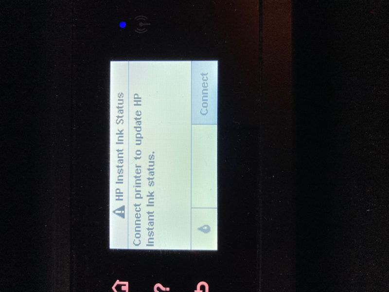 Printer will not connect to instant ink hp support community 8558365