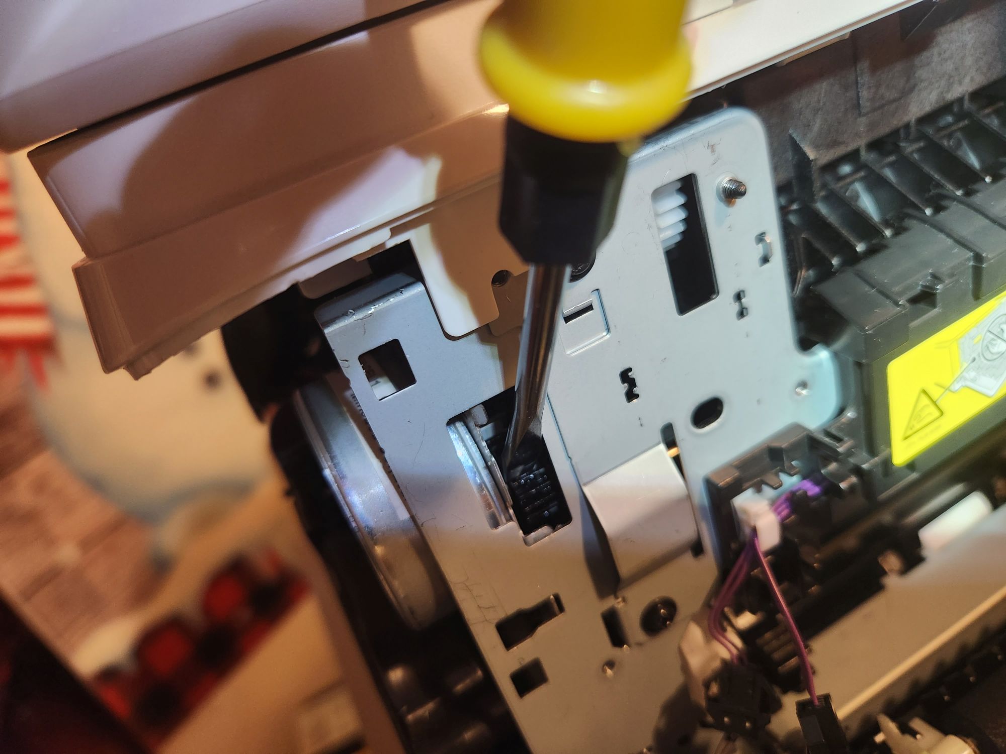 Solved Paper jams in fuser (output bin) M281fdw HP Support