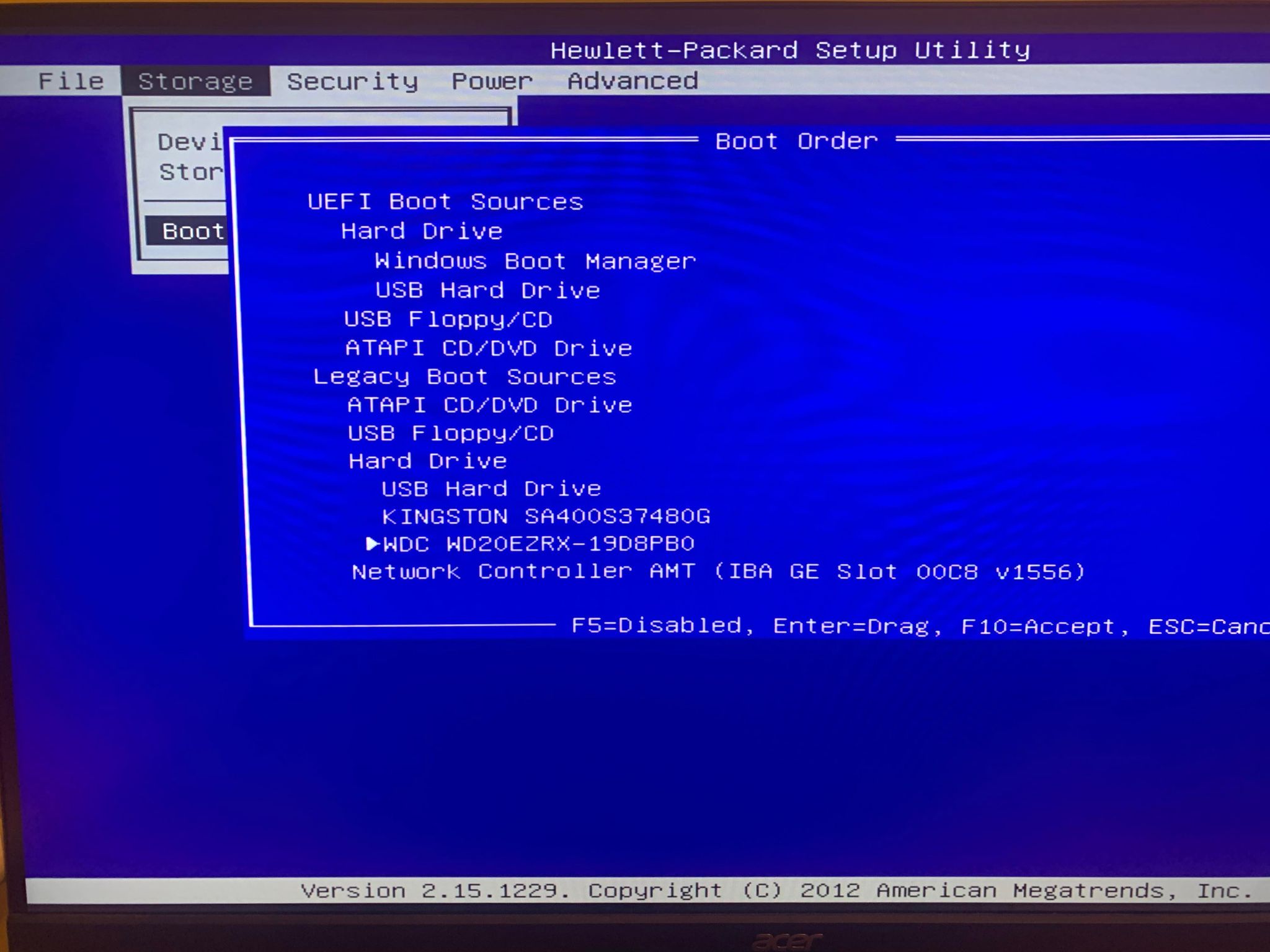 Solved: Z420 v2 - Second HDD shows in BIOS but not in Device Solved: Z420 v2 - Second HDD shows in BIOS but not in Device