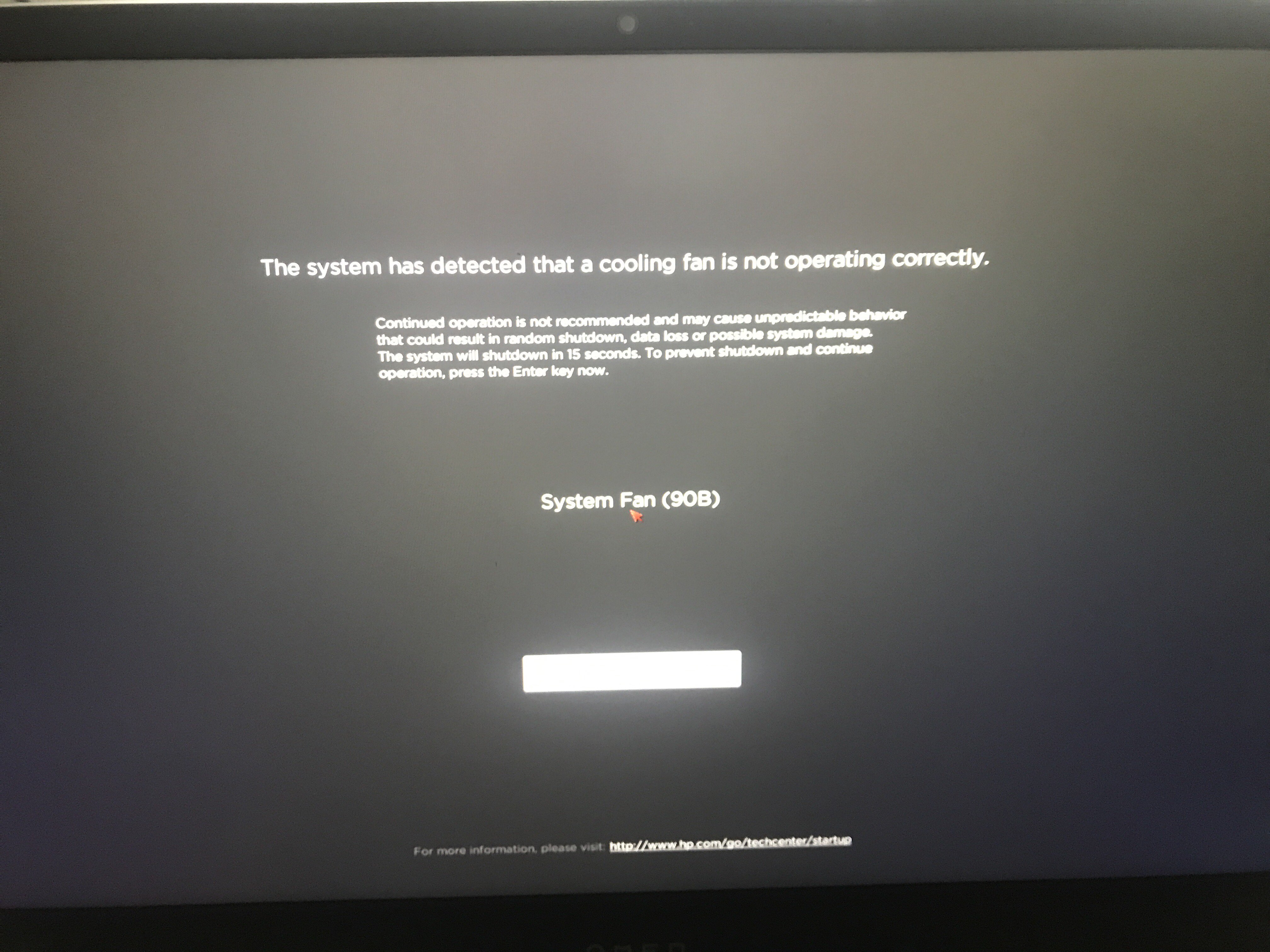 One of my fans stopped working after weeks of hitting someth... HP Support Community 8570570