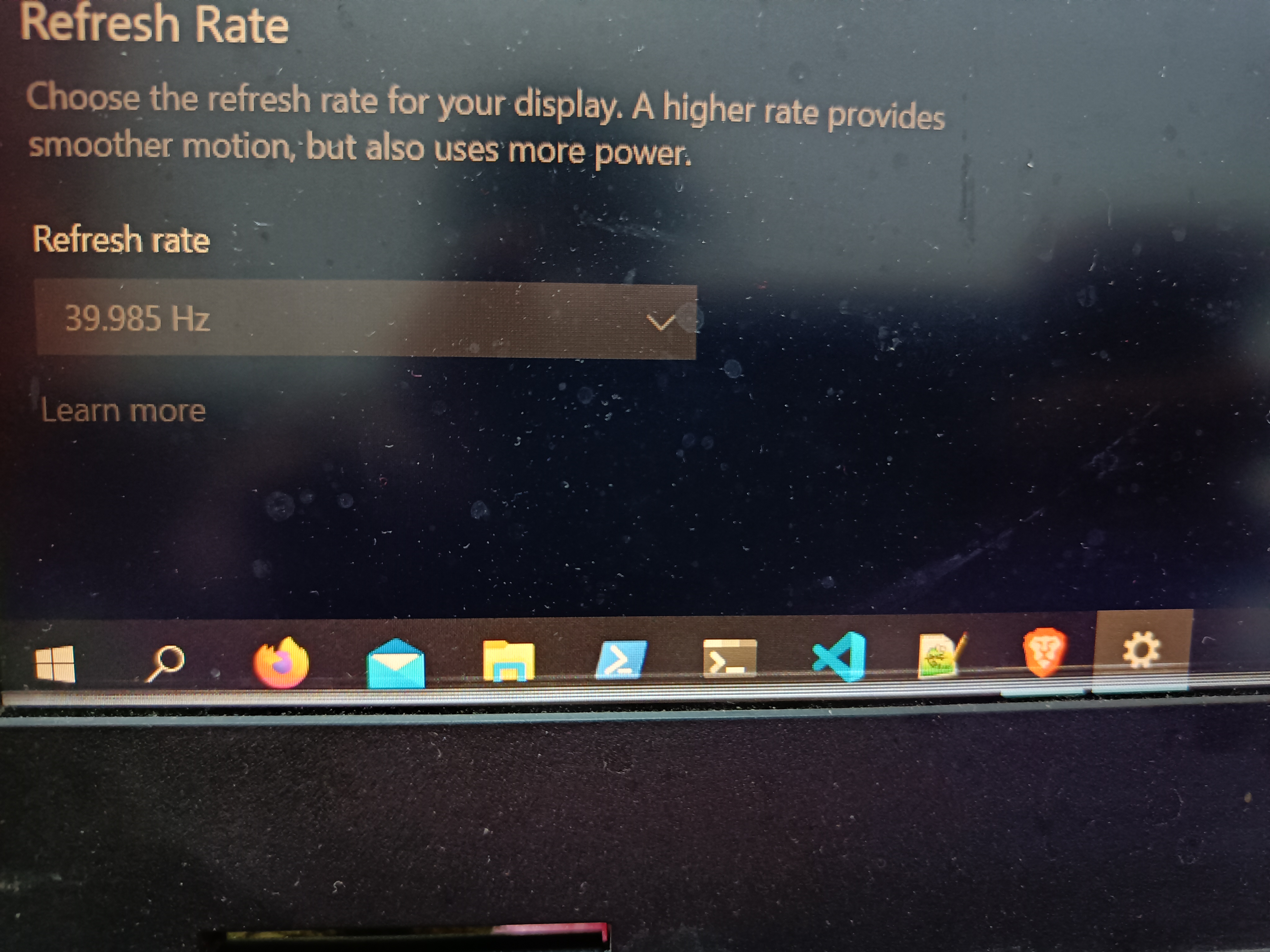 Black horizontal line on bottom of screen - HP Support Community - 8573047